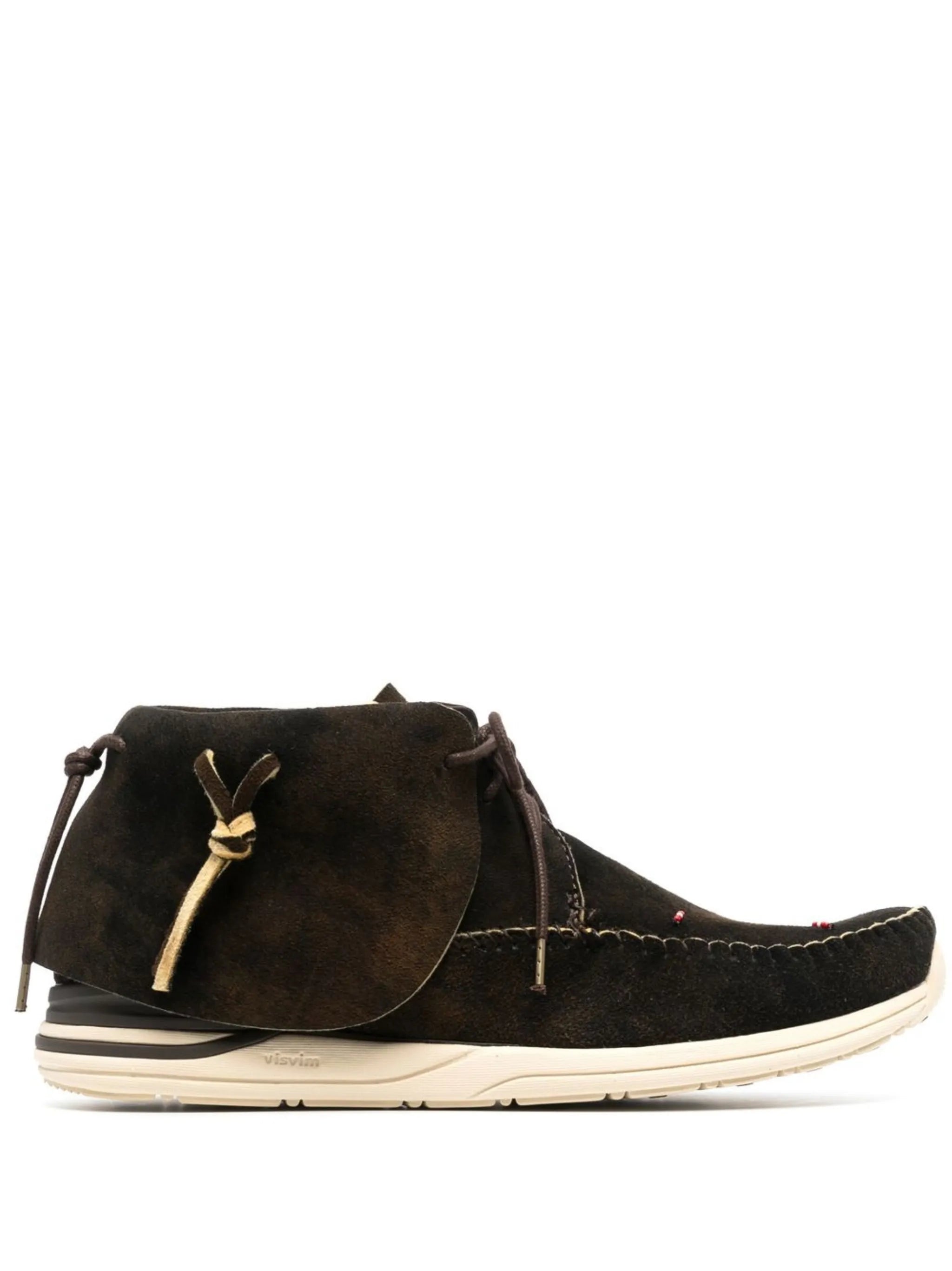 lace-up fringed Derby shoes