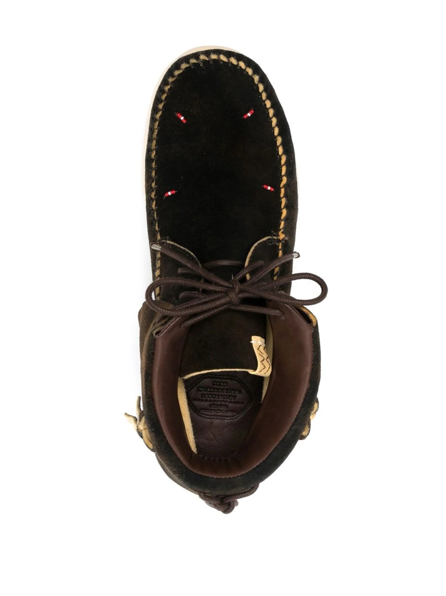 lace-up fringed Derby shoes