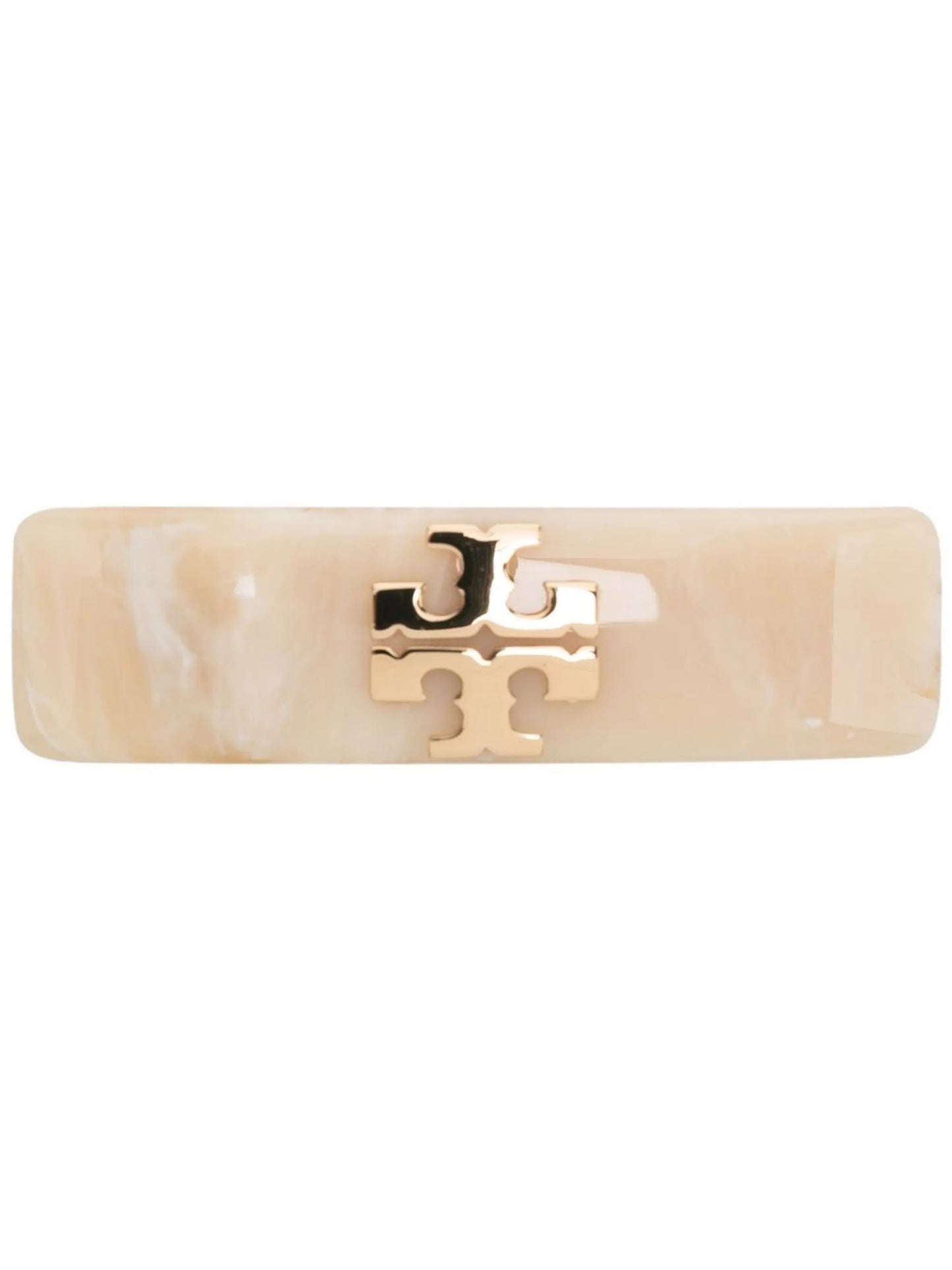 Kira logo-charm barrete hair clip