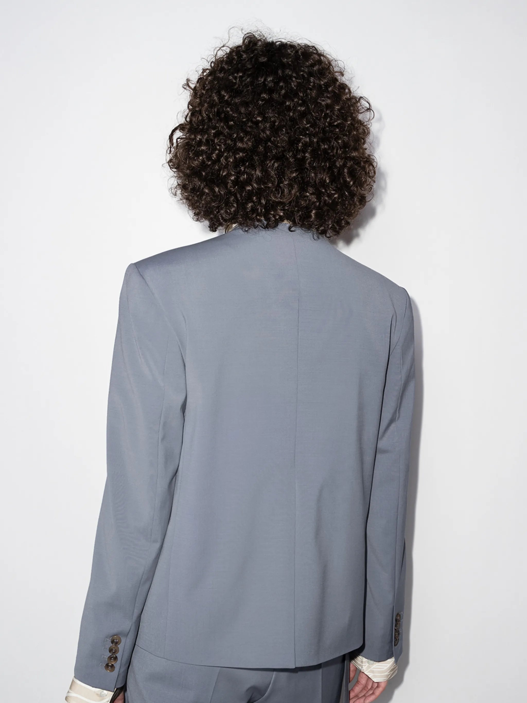 single-breasted blazer