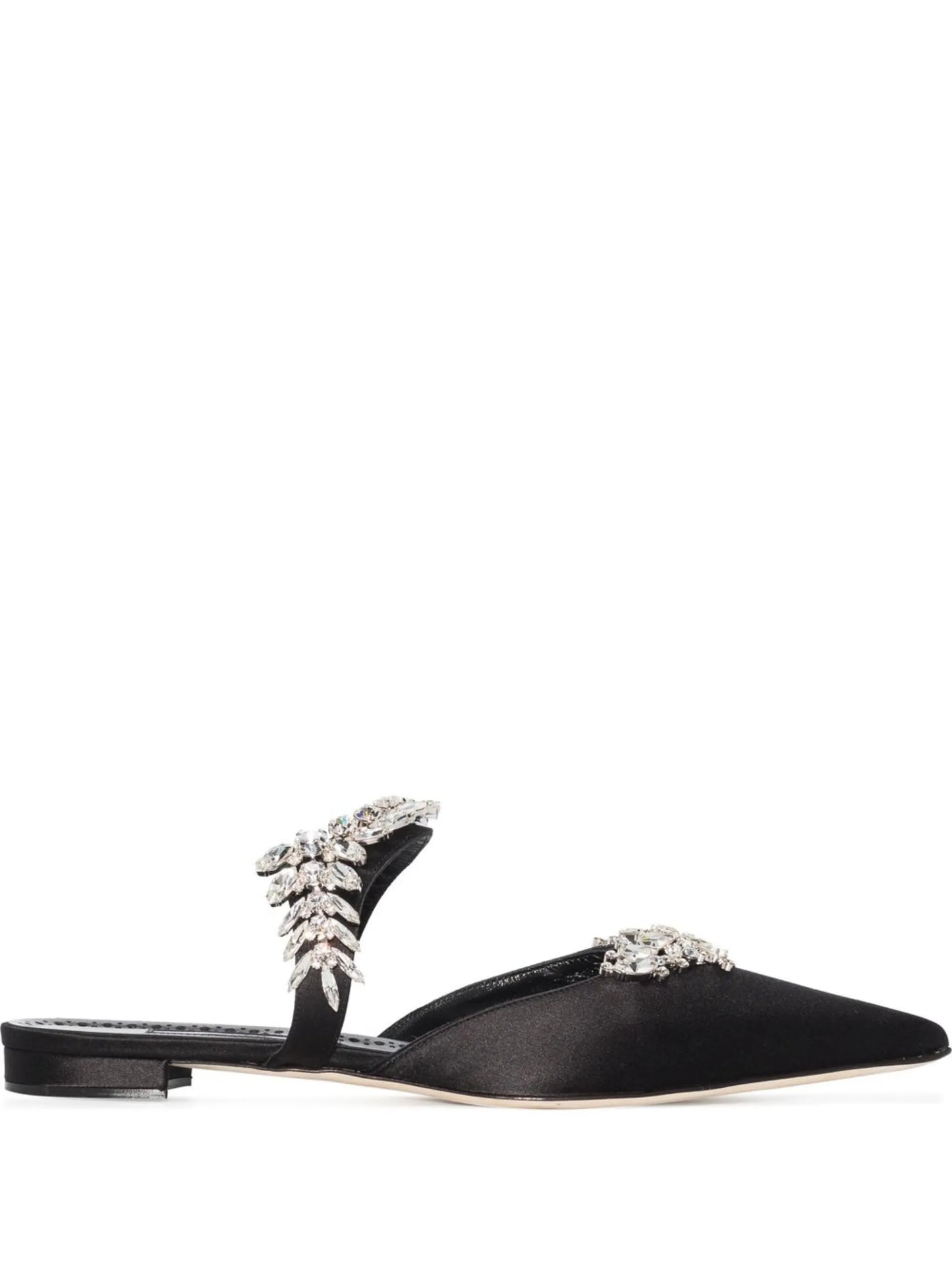 Lurum crystal-embellished mules