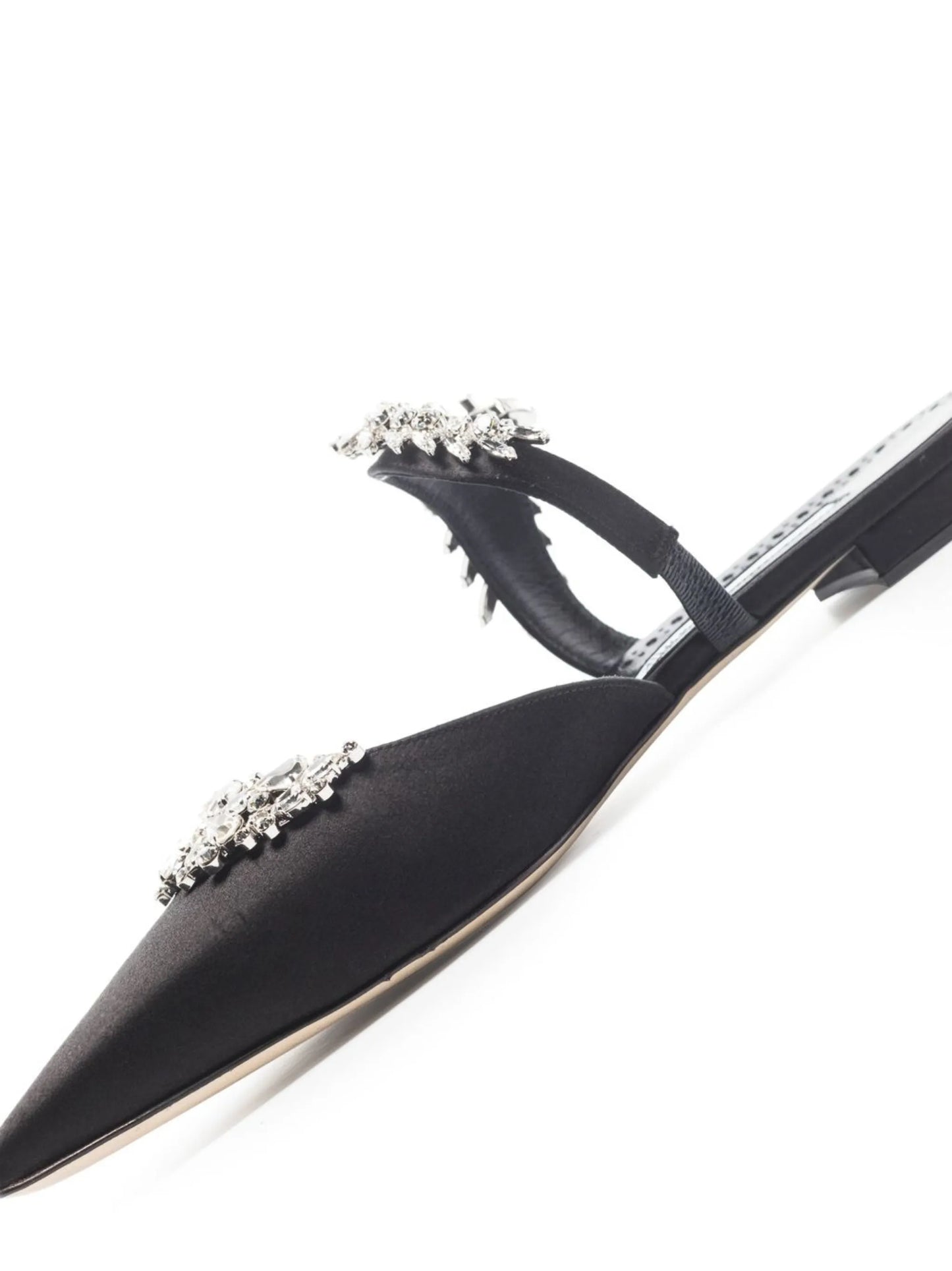 Lurum crystal-embellished mules