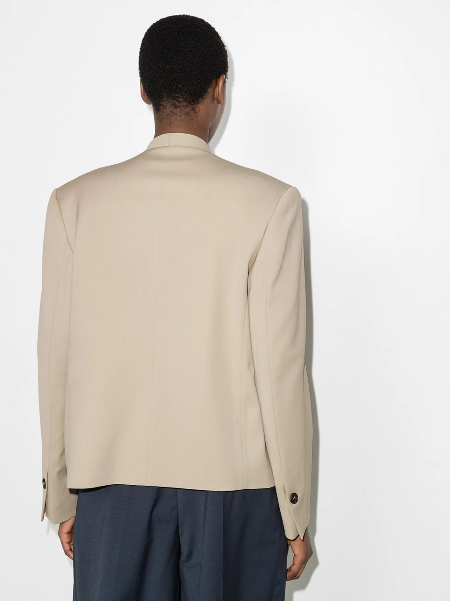 notched-lapel blazer