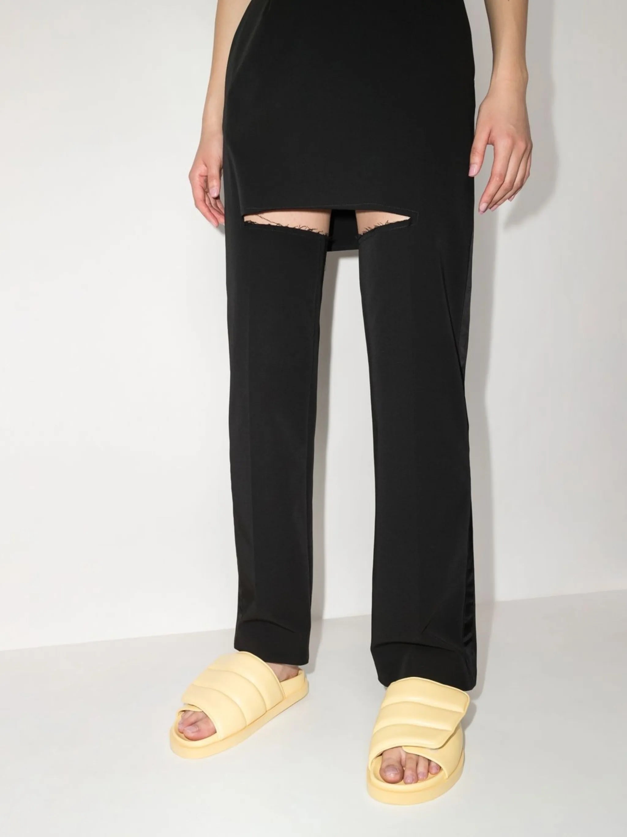 padded strap sandals