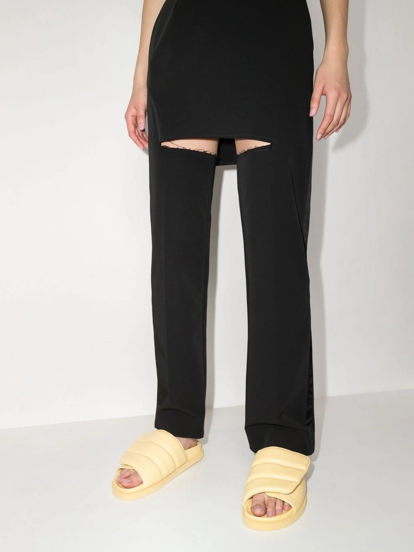 padded strap sandals