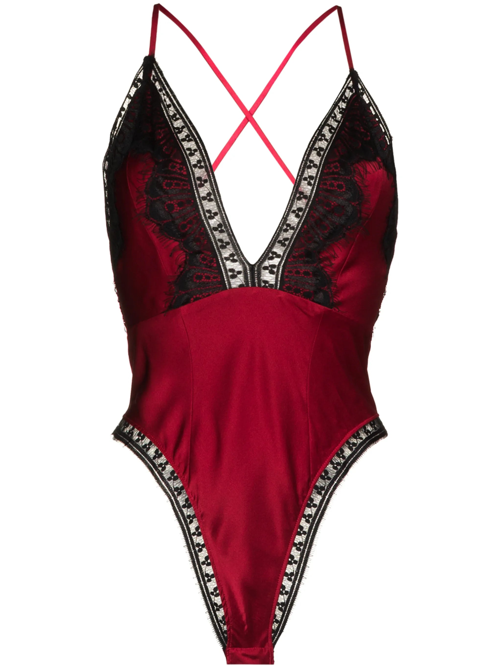 Freya lace-trim bodysuit