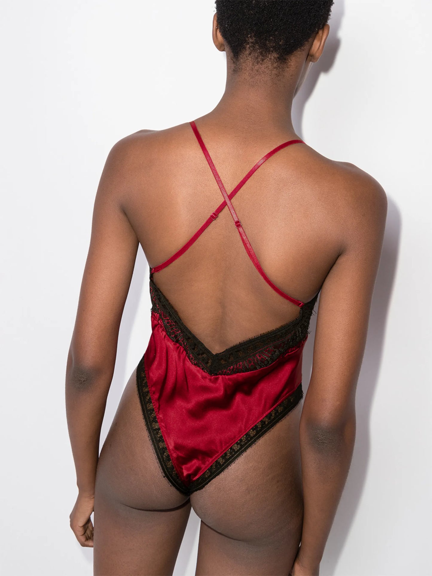 Freya lace-trim bodysuit