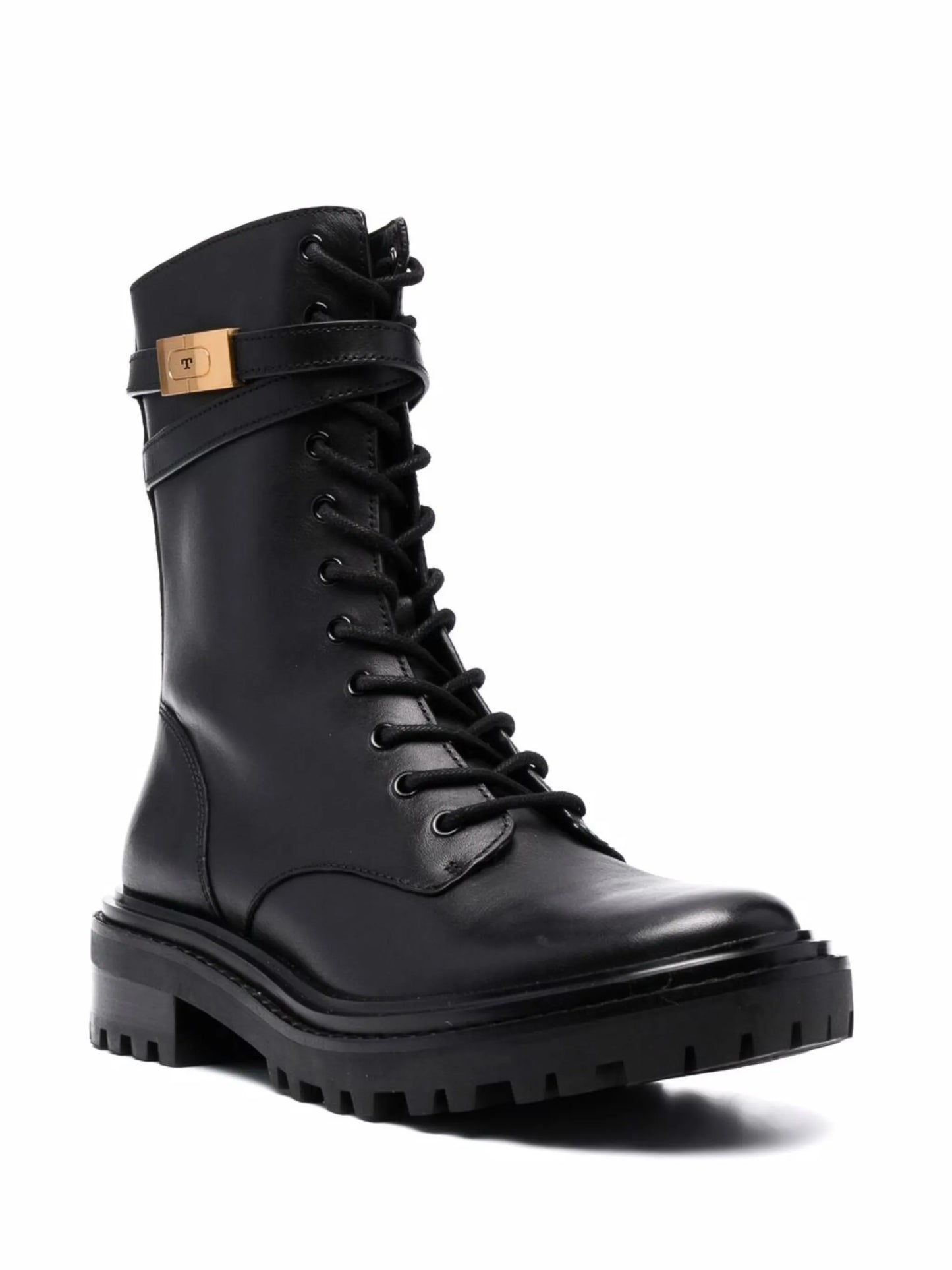 lace-up combat boots