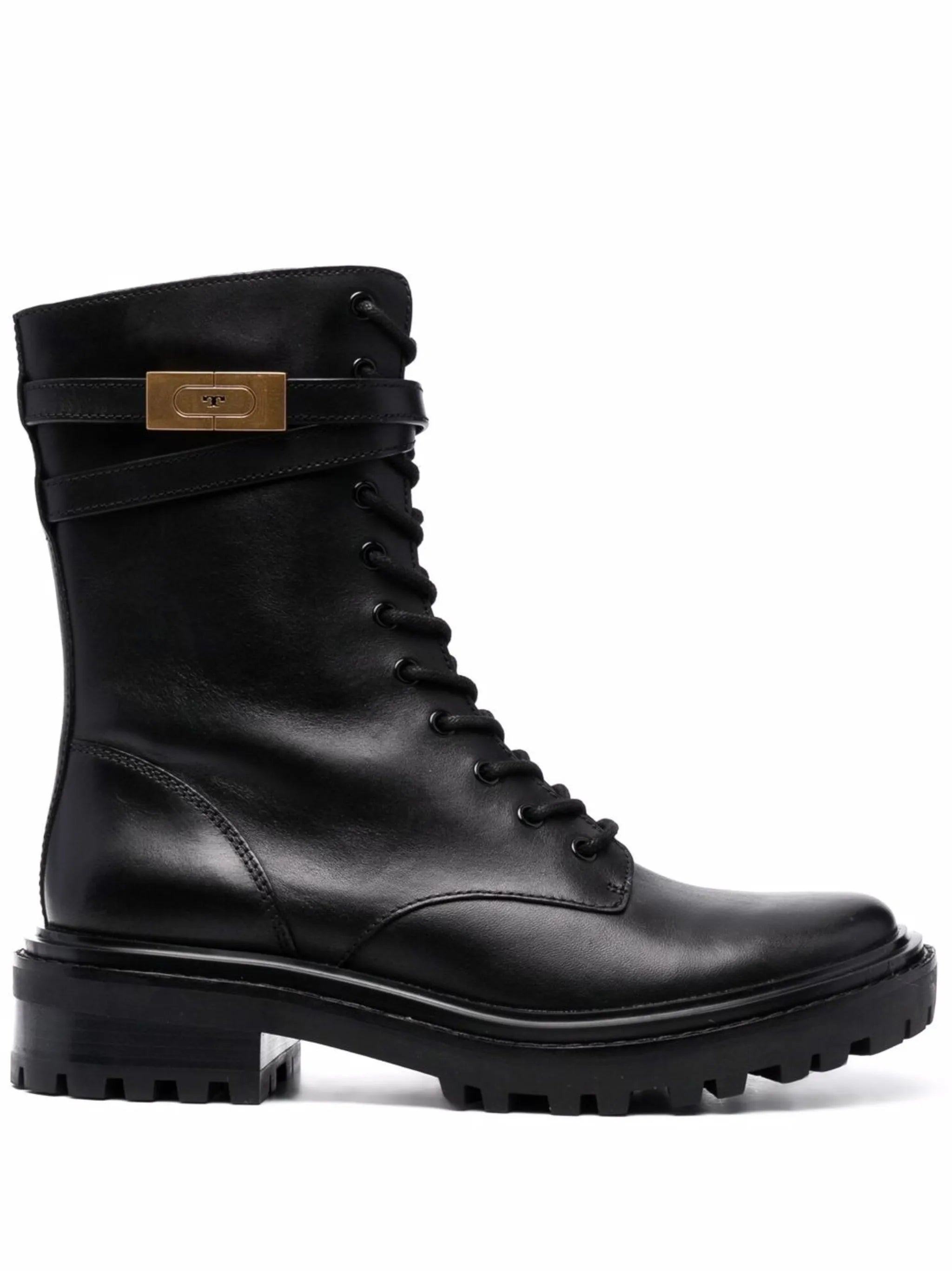 lace-up combat boots