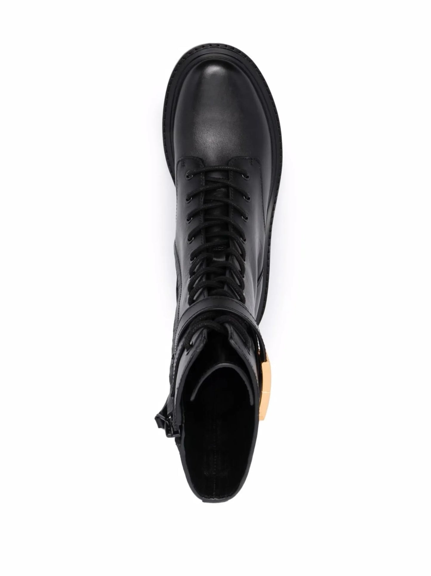 lace-up combat boots