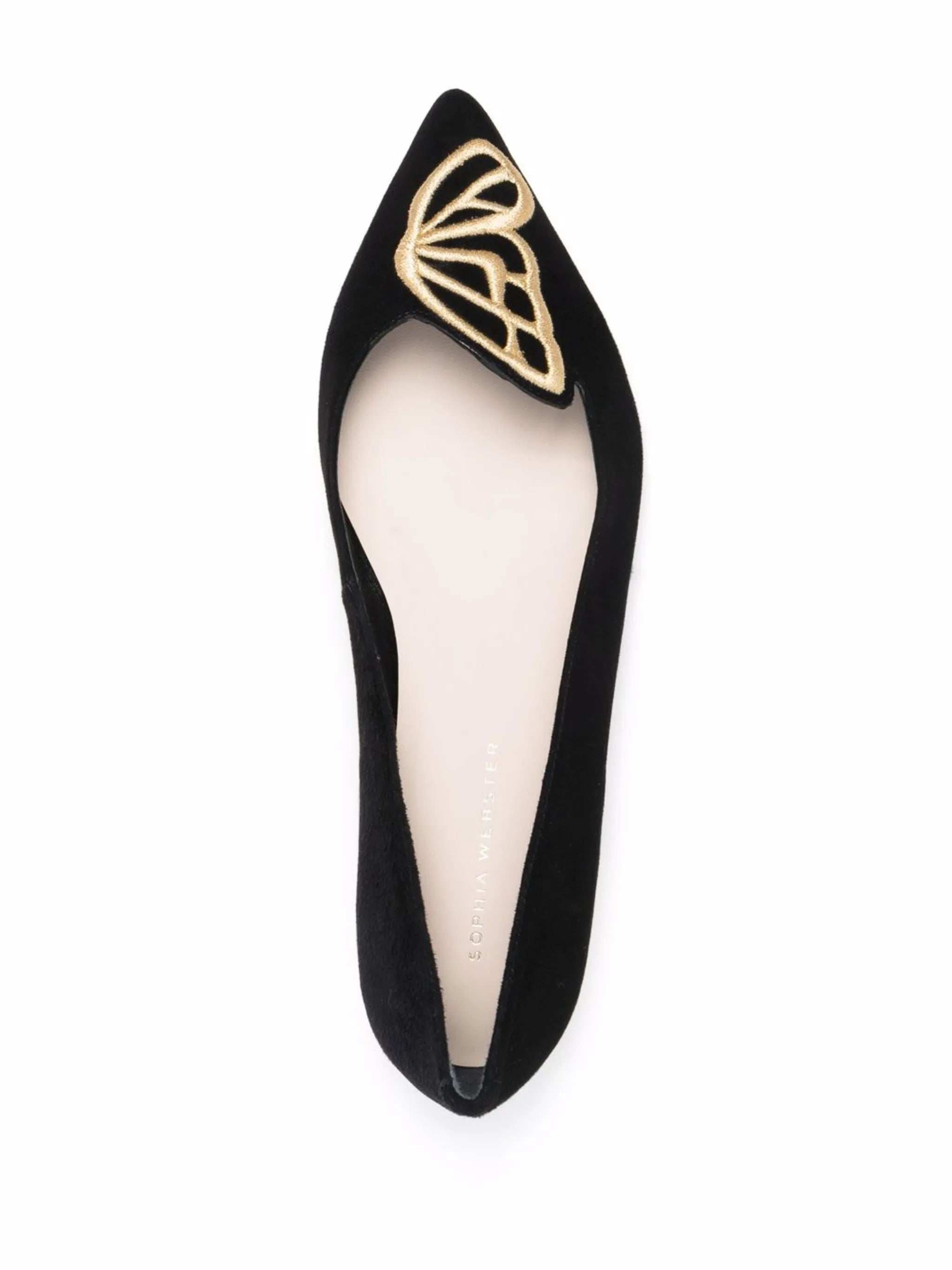 Butterfly ballerina shoes