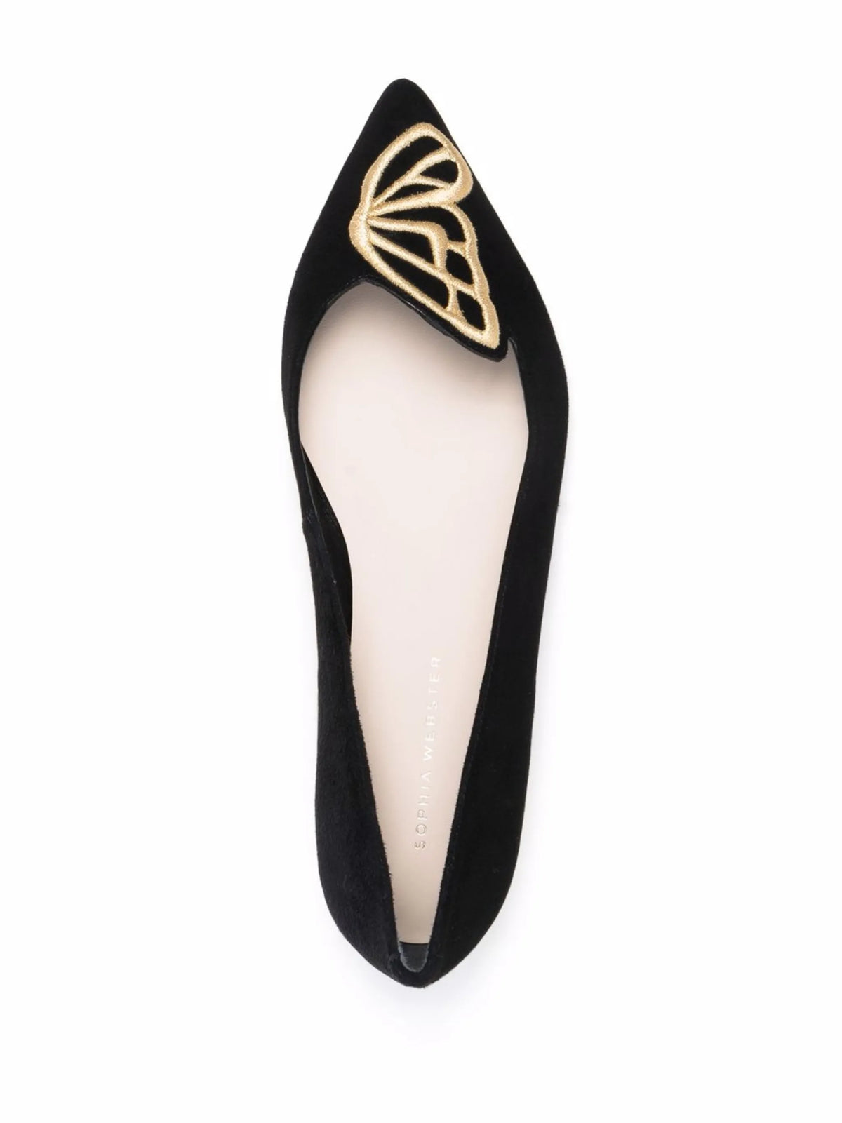 Butterfly ballerina shoes