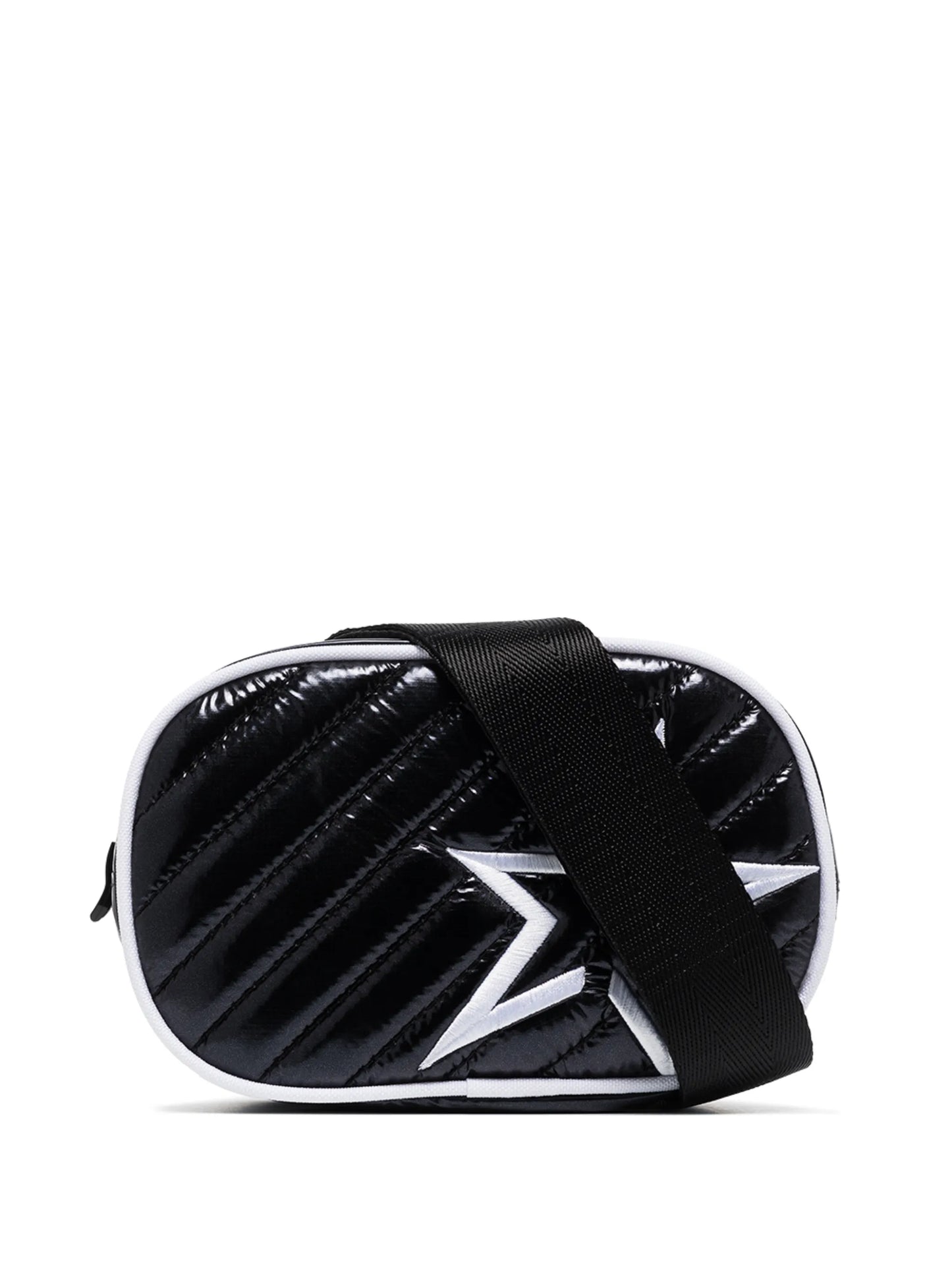star-patch quilted belt bag