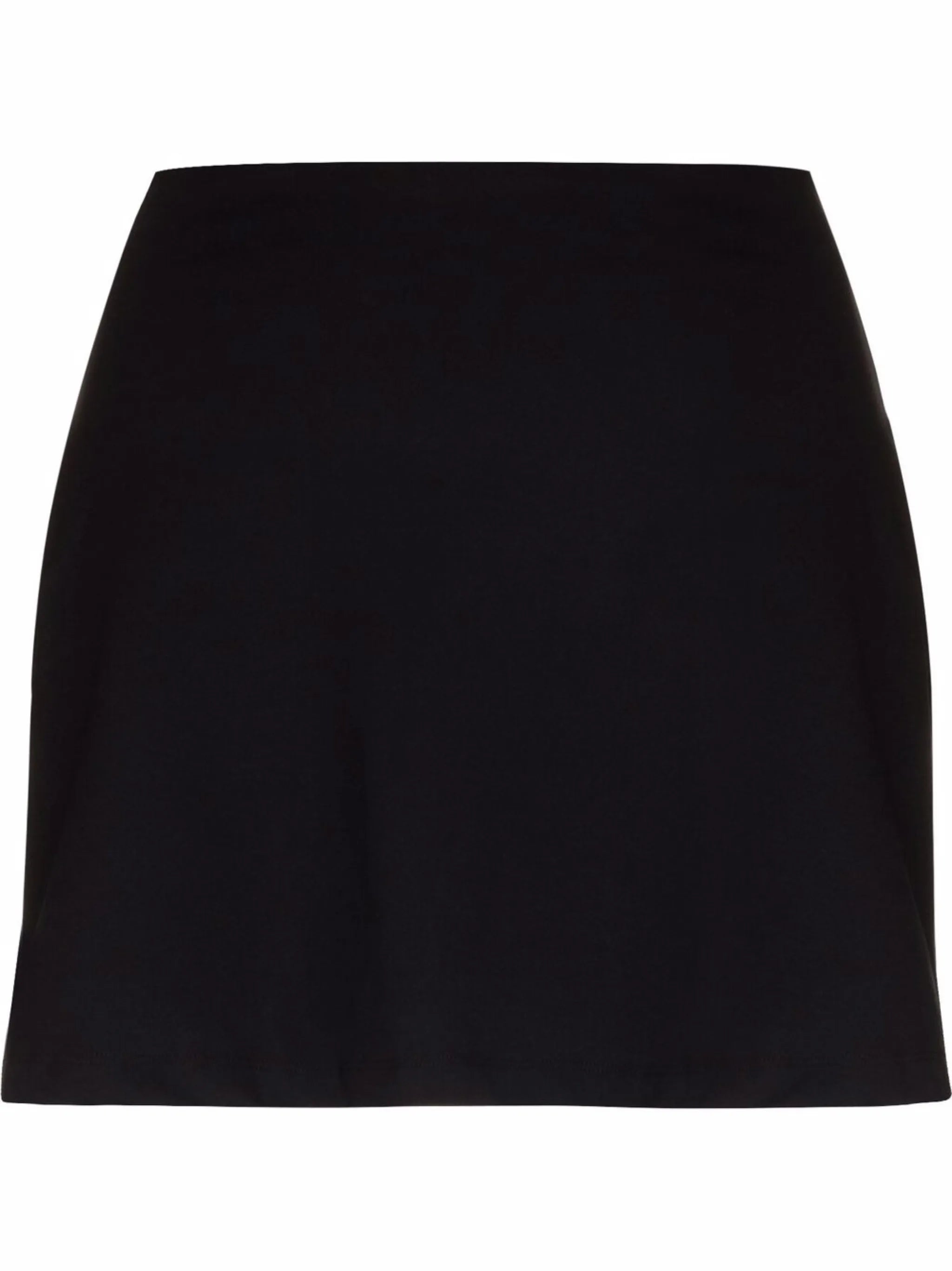 high-waisted skort