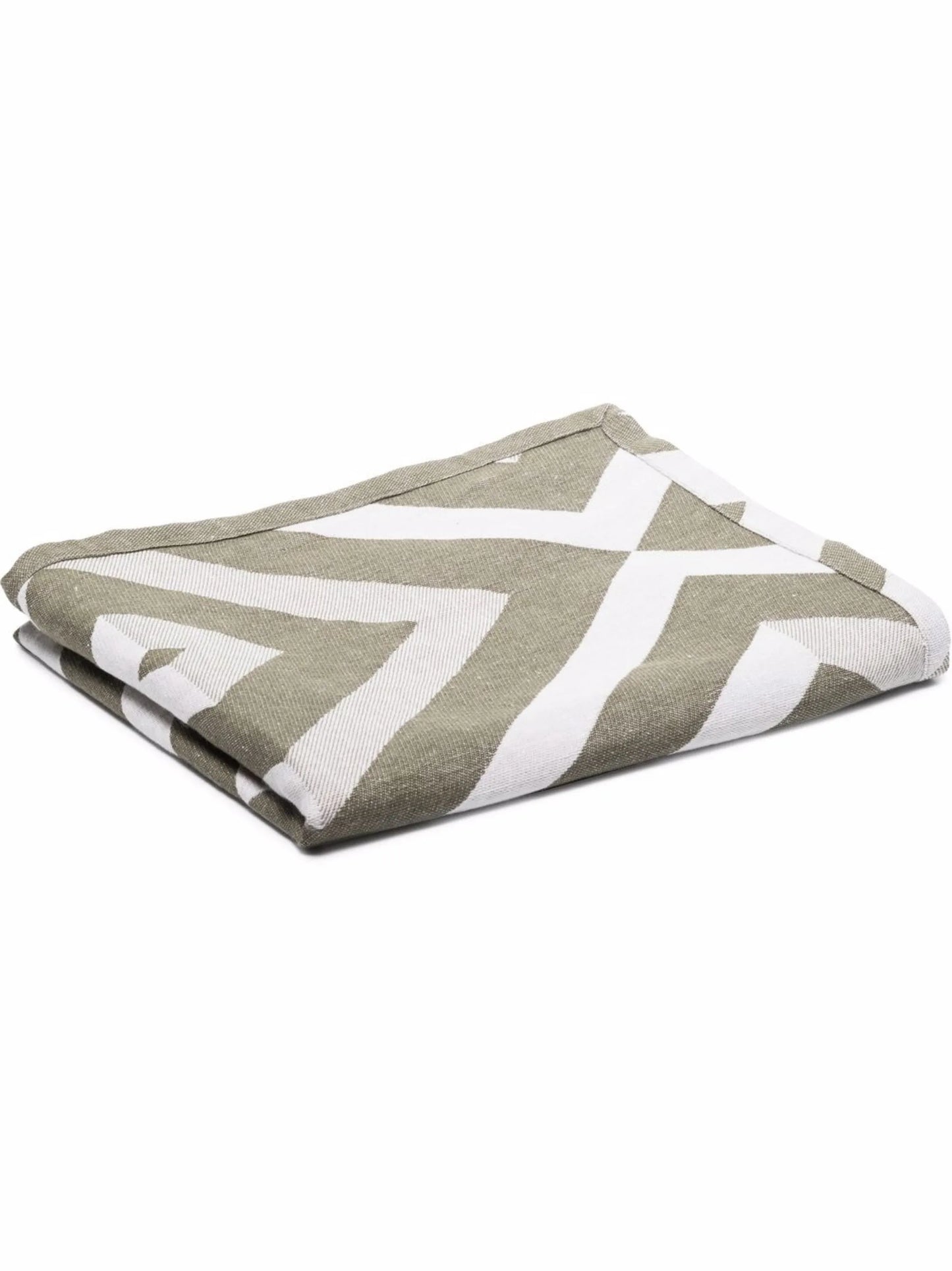 Angra diamond-print beach towel