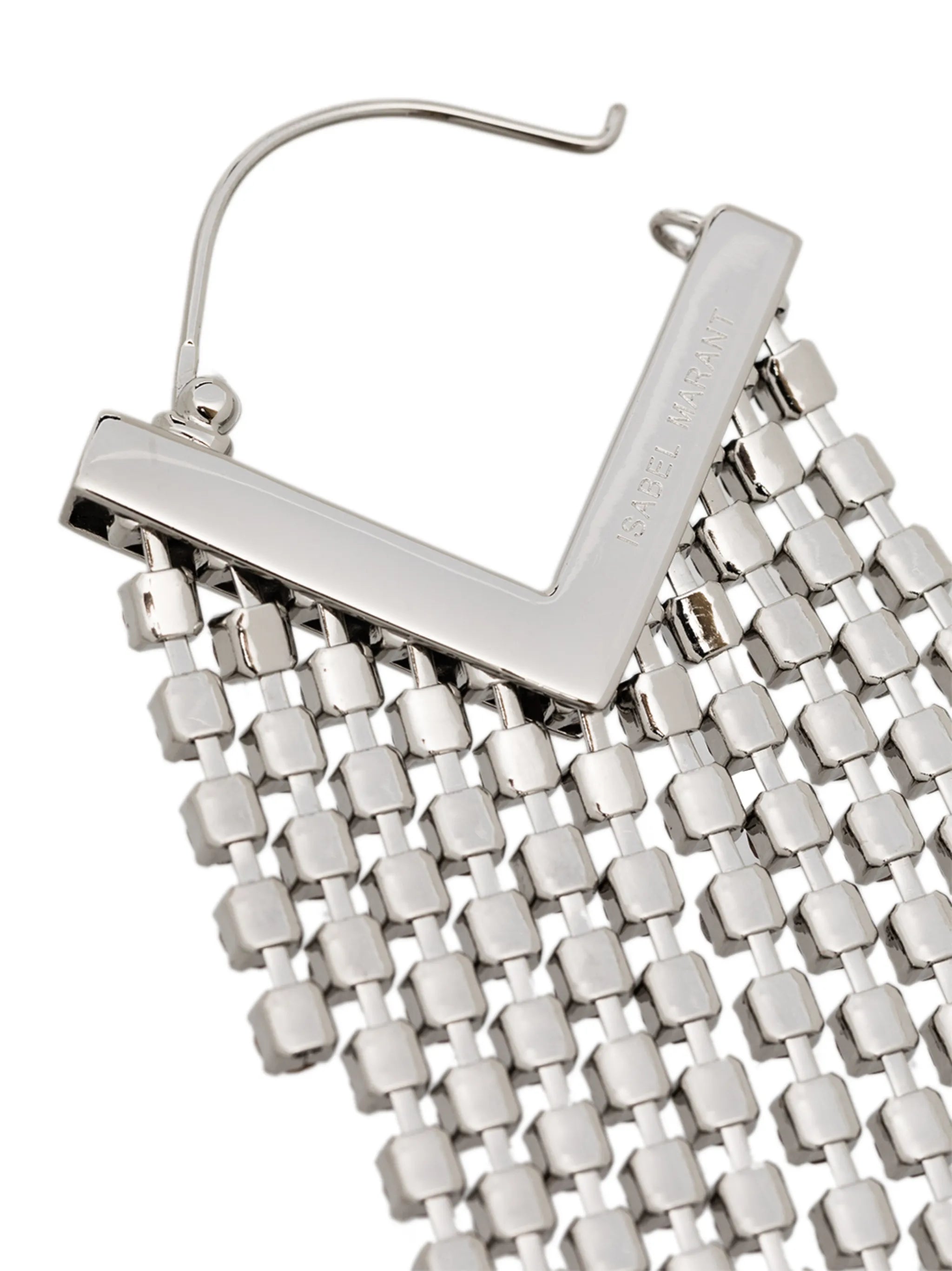 crystal-embellished drop earrings