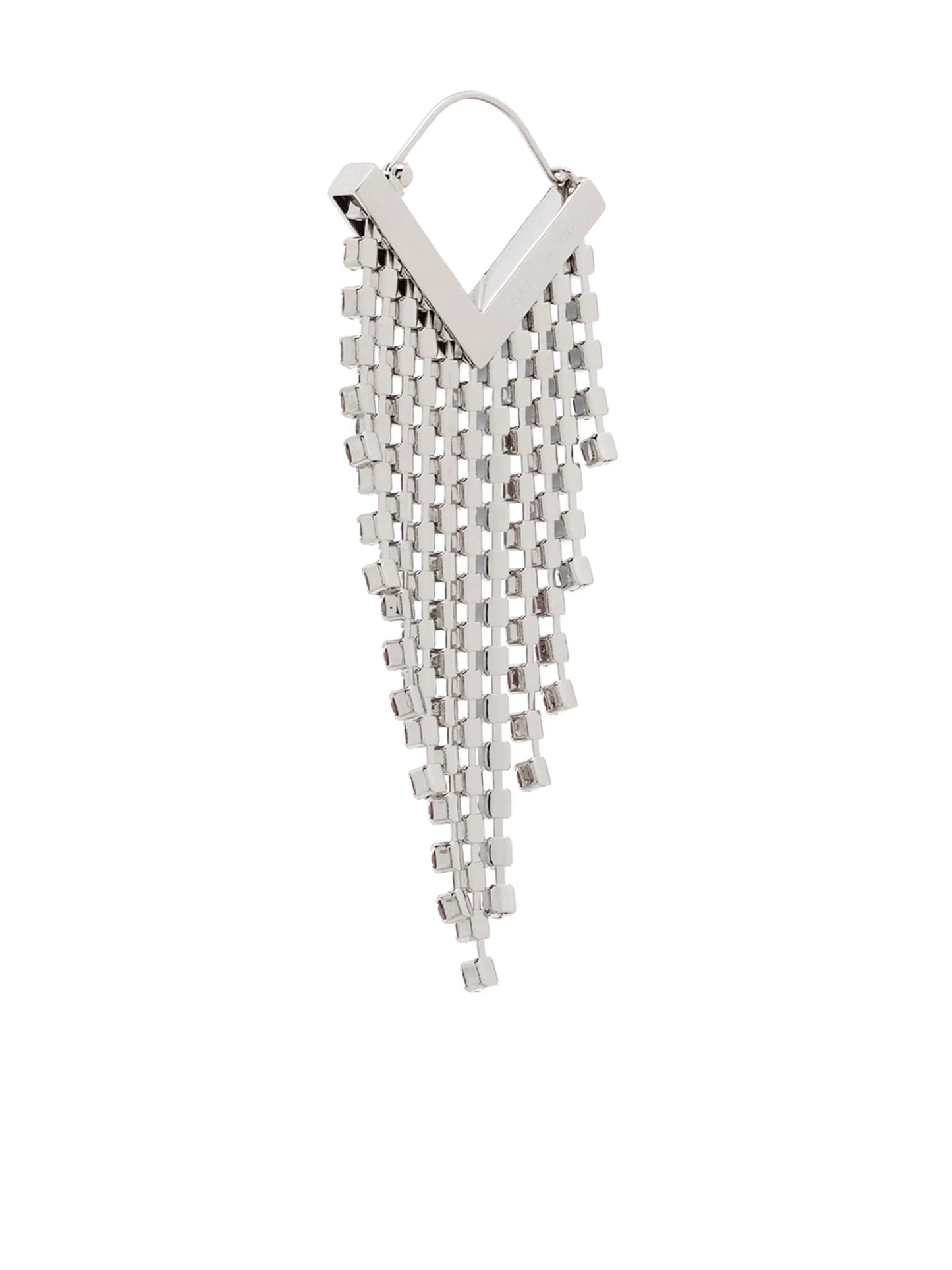 crystal-embellished drop earrings