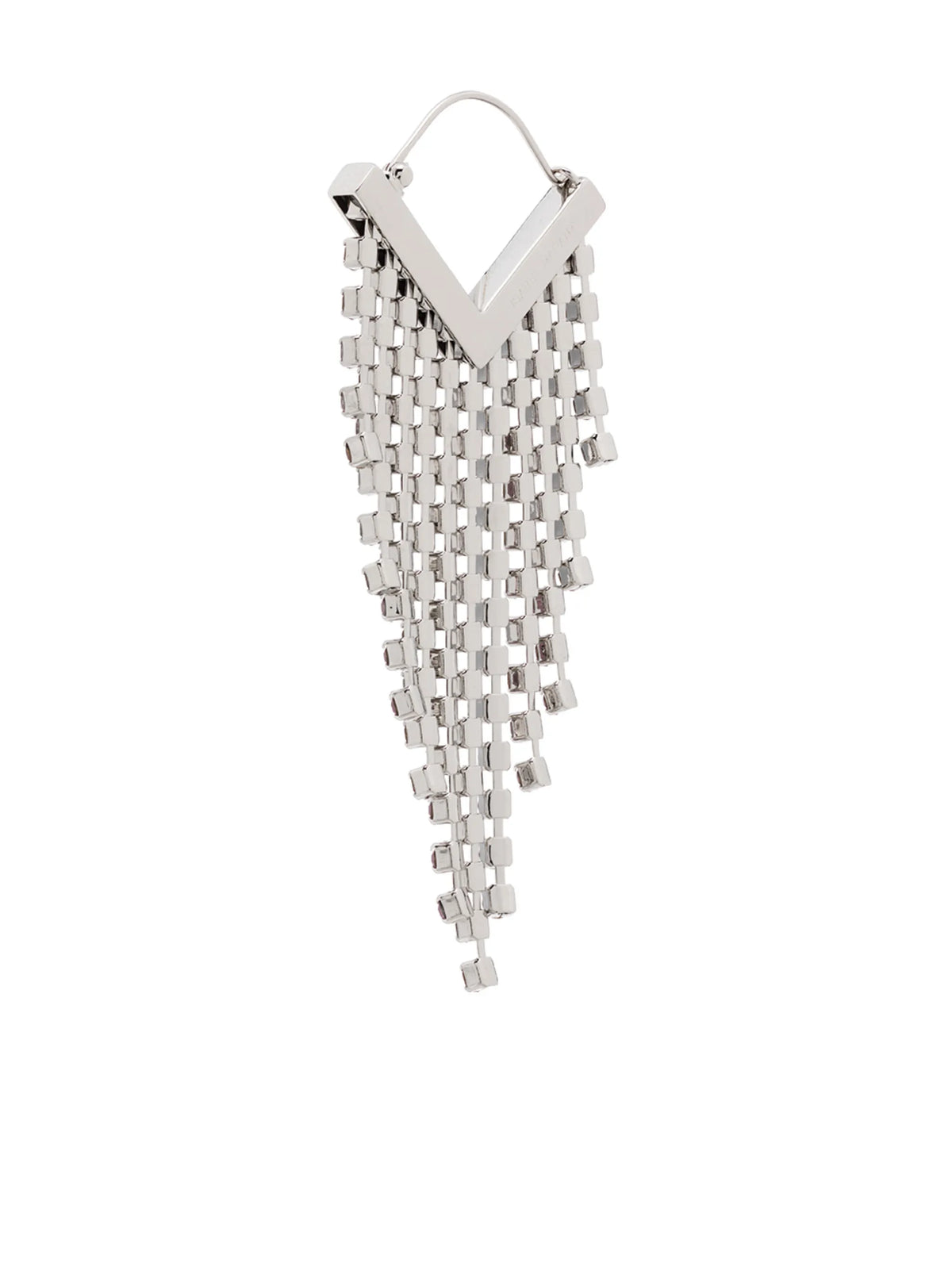 crystal-embellished drop earrings
