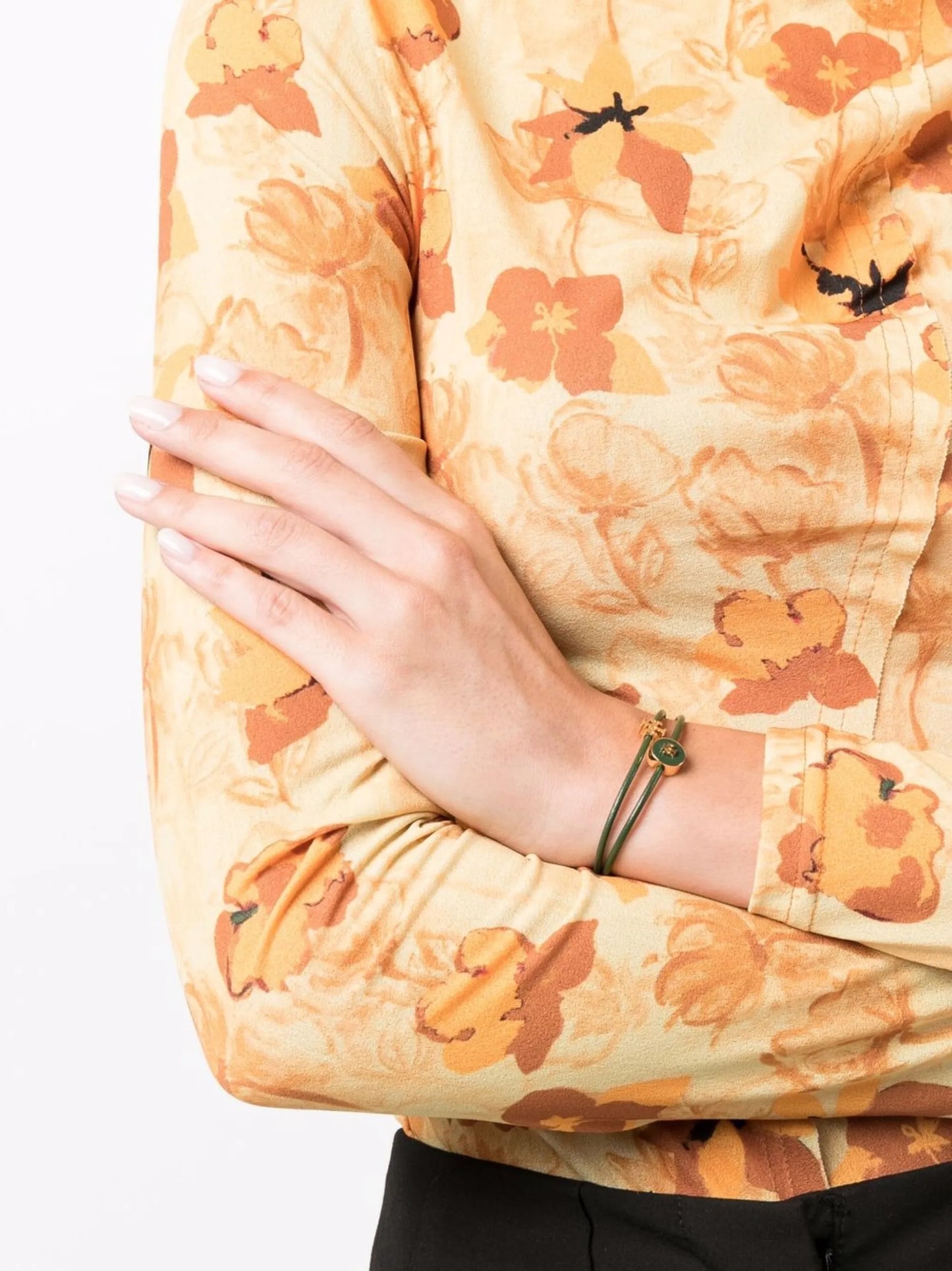 Kira enamel charm bracelet