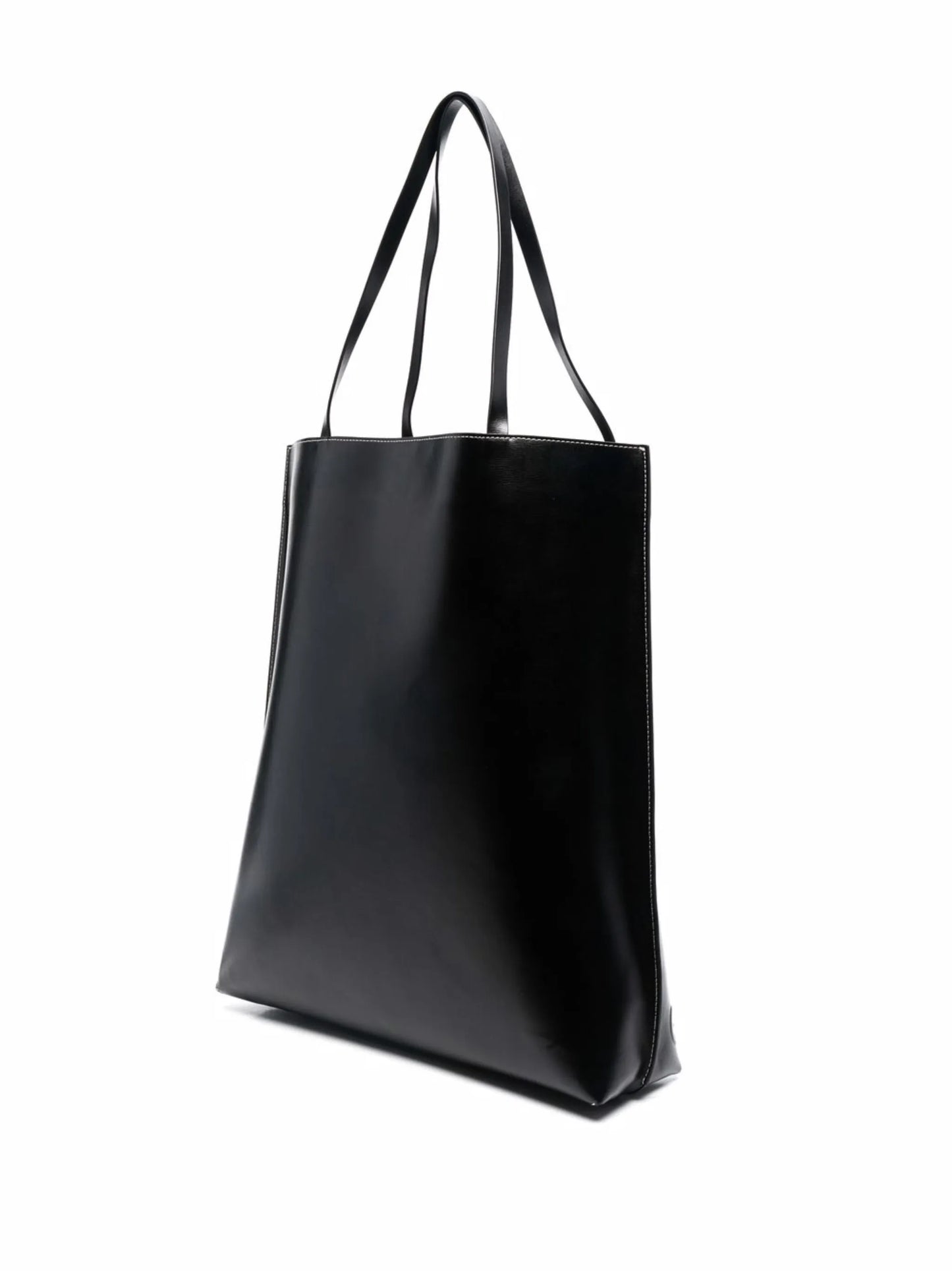 embossed-logo tote bag