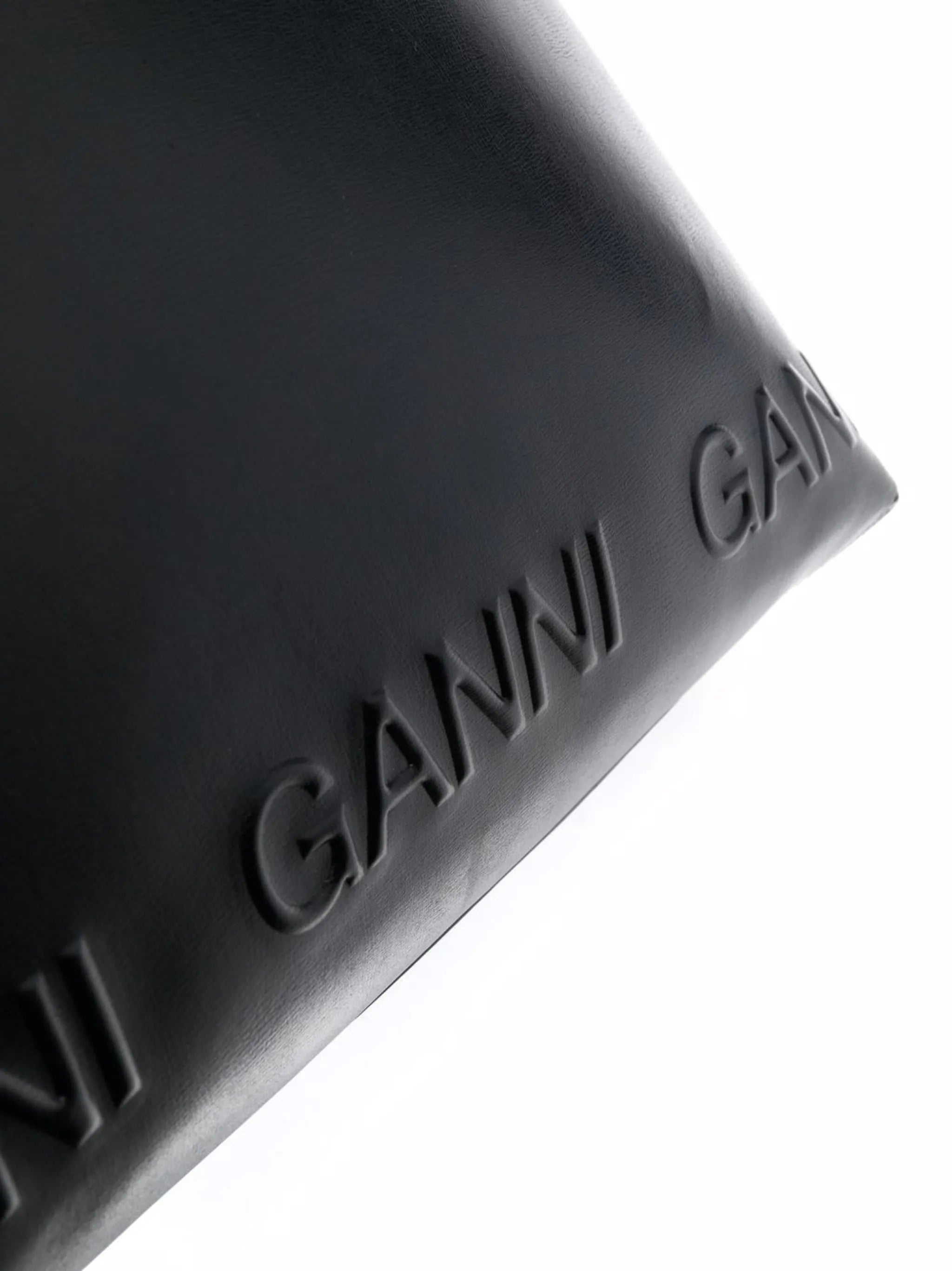 embossed-logo tote bag