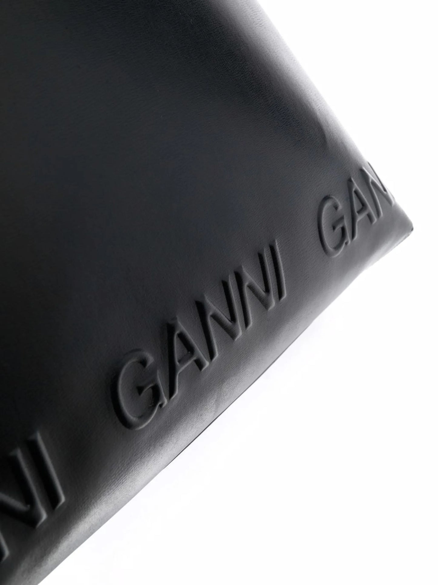 embossed-logo tote bag