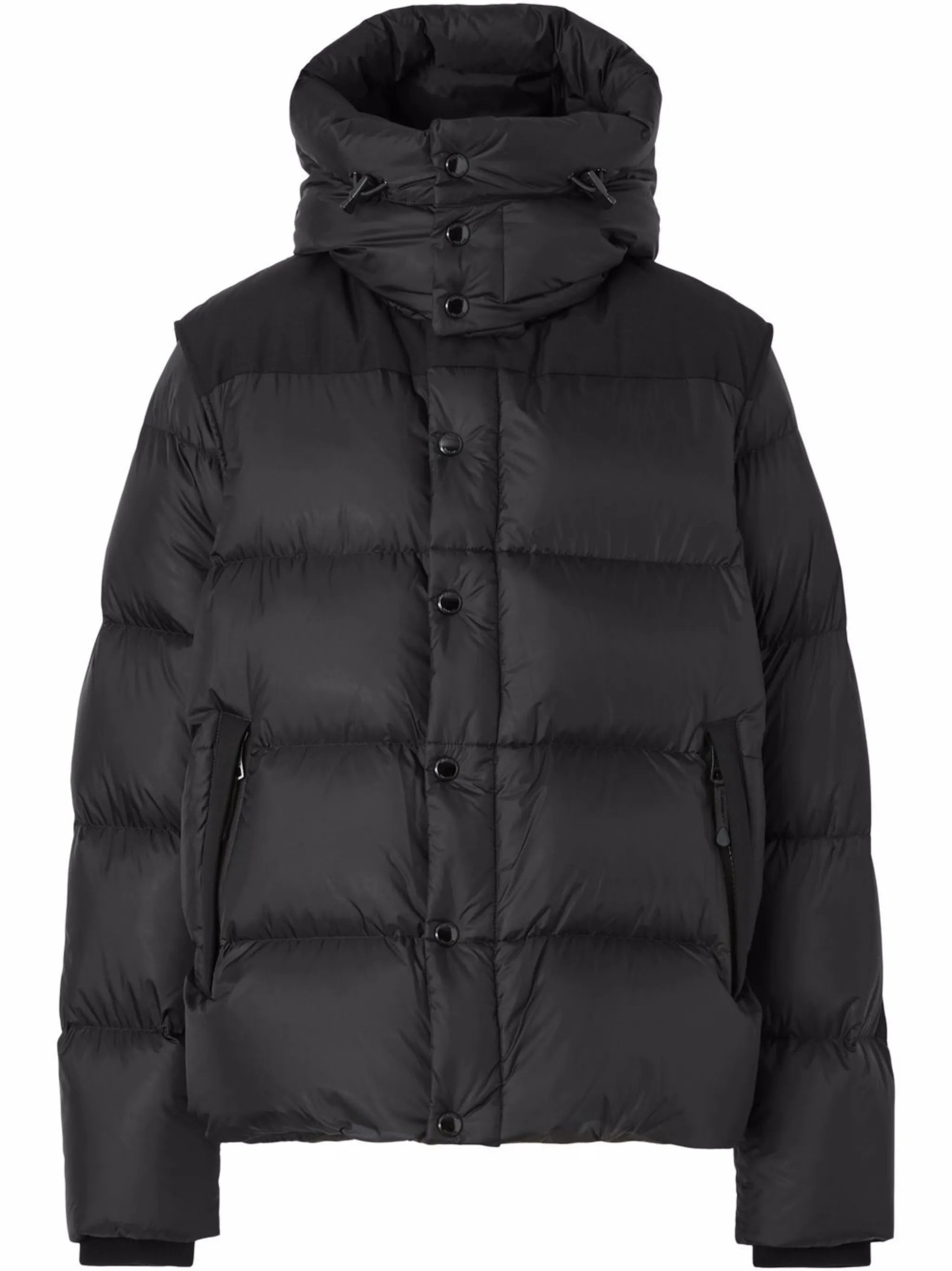 hooded padded jacket
