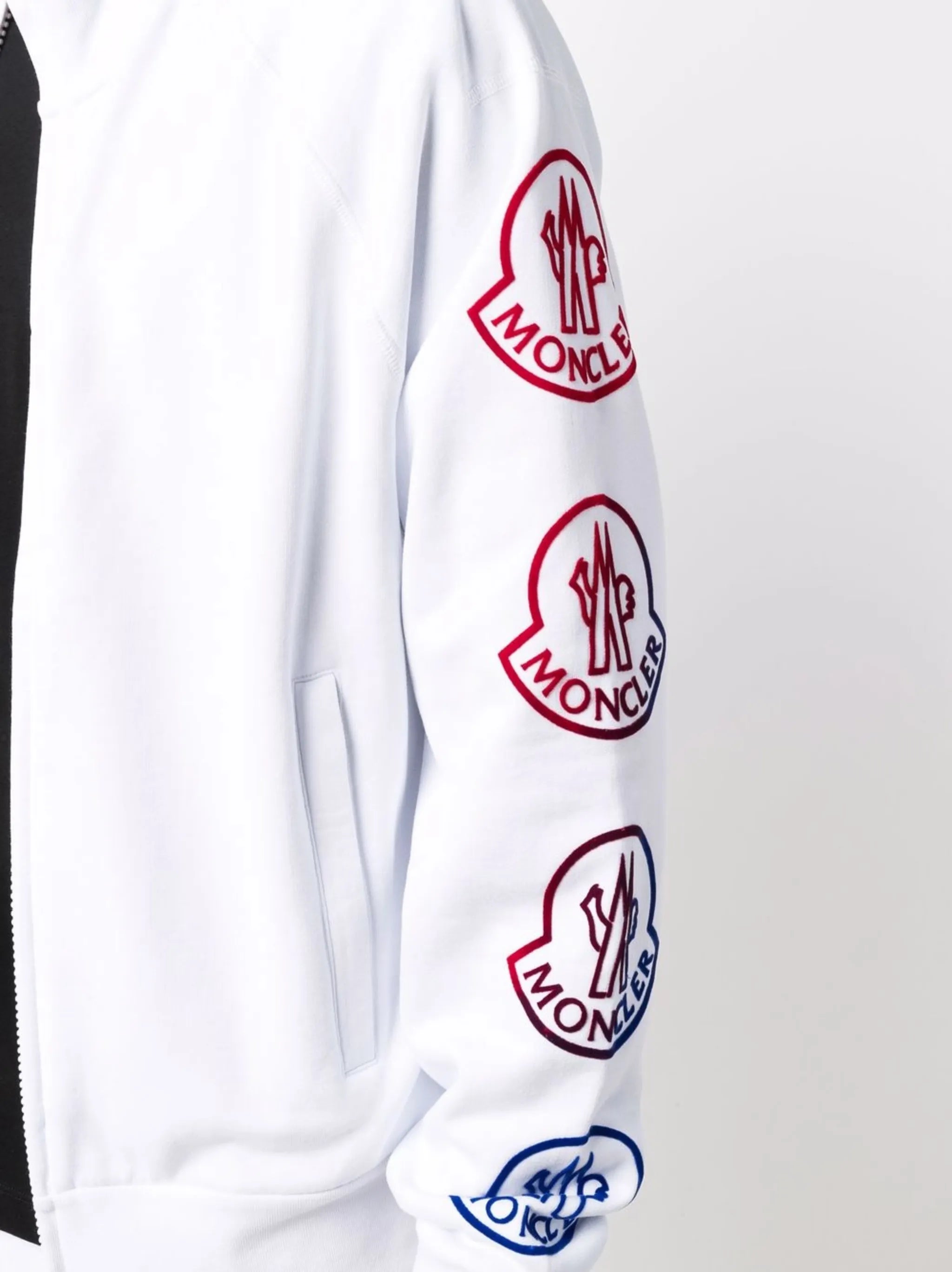 logo-print track jacket
