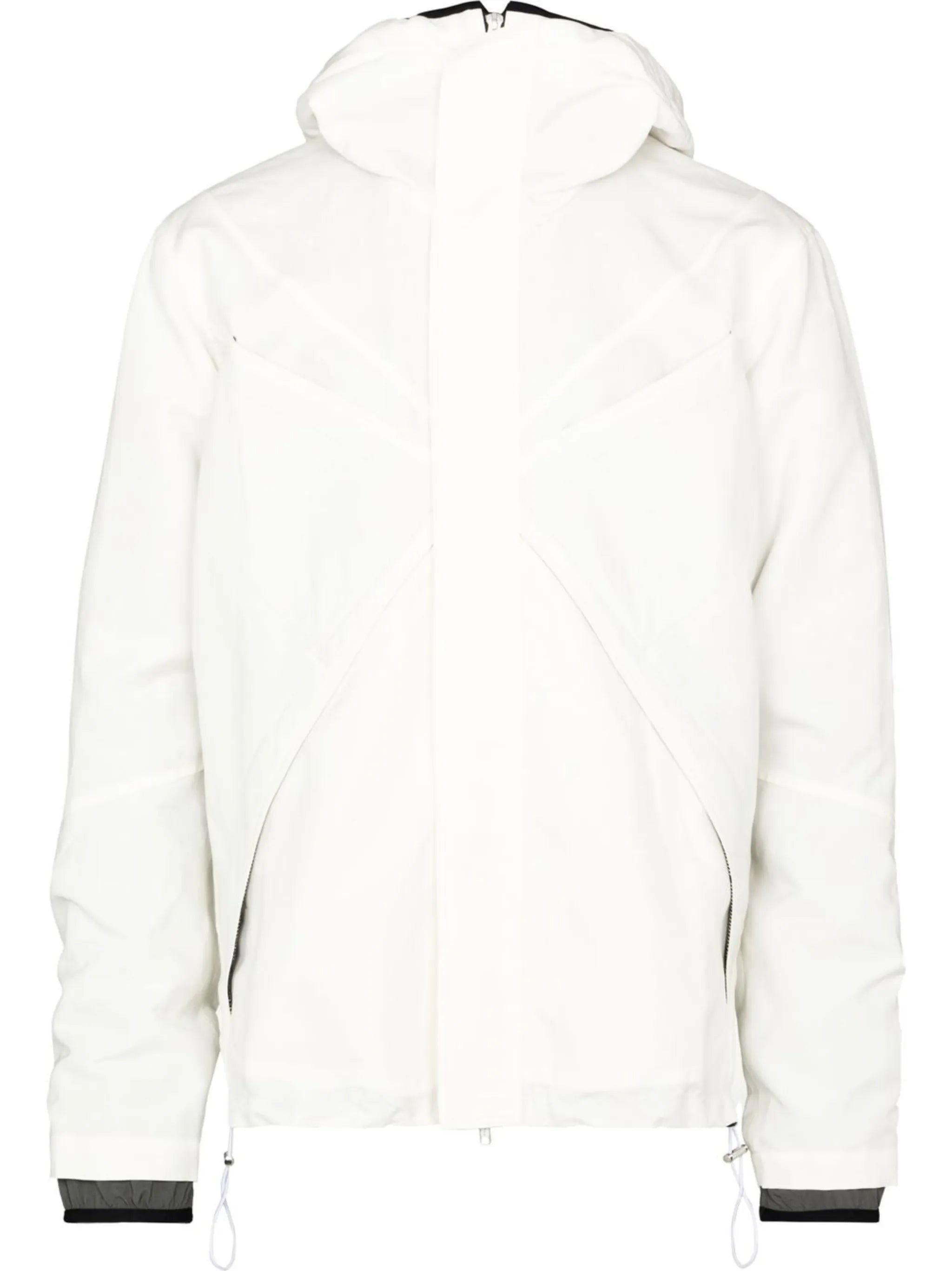 Ljos zipped pockets hooded jacket