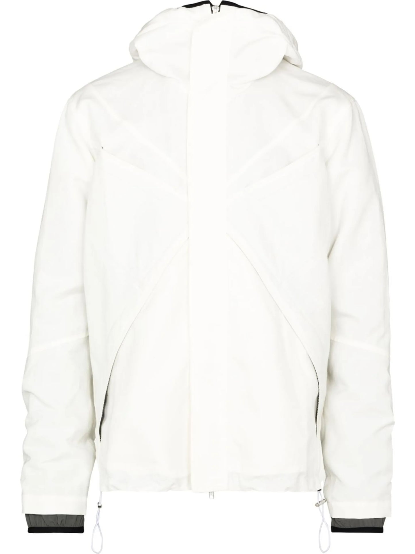Ljos zipped pockets hooded jacket
