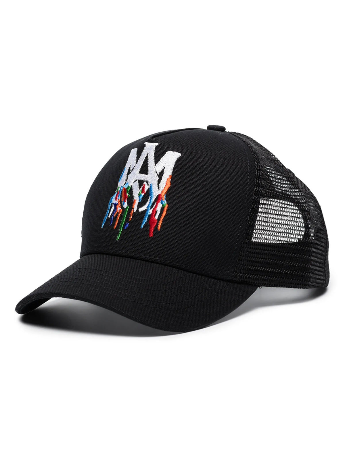Paint Drip Logo-embroidered cap