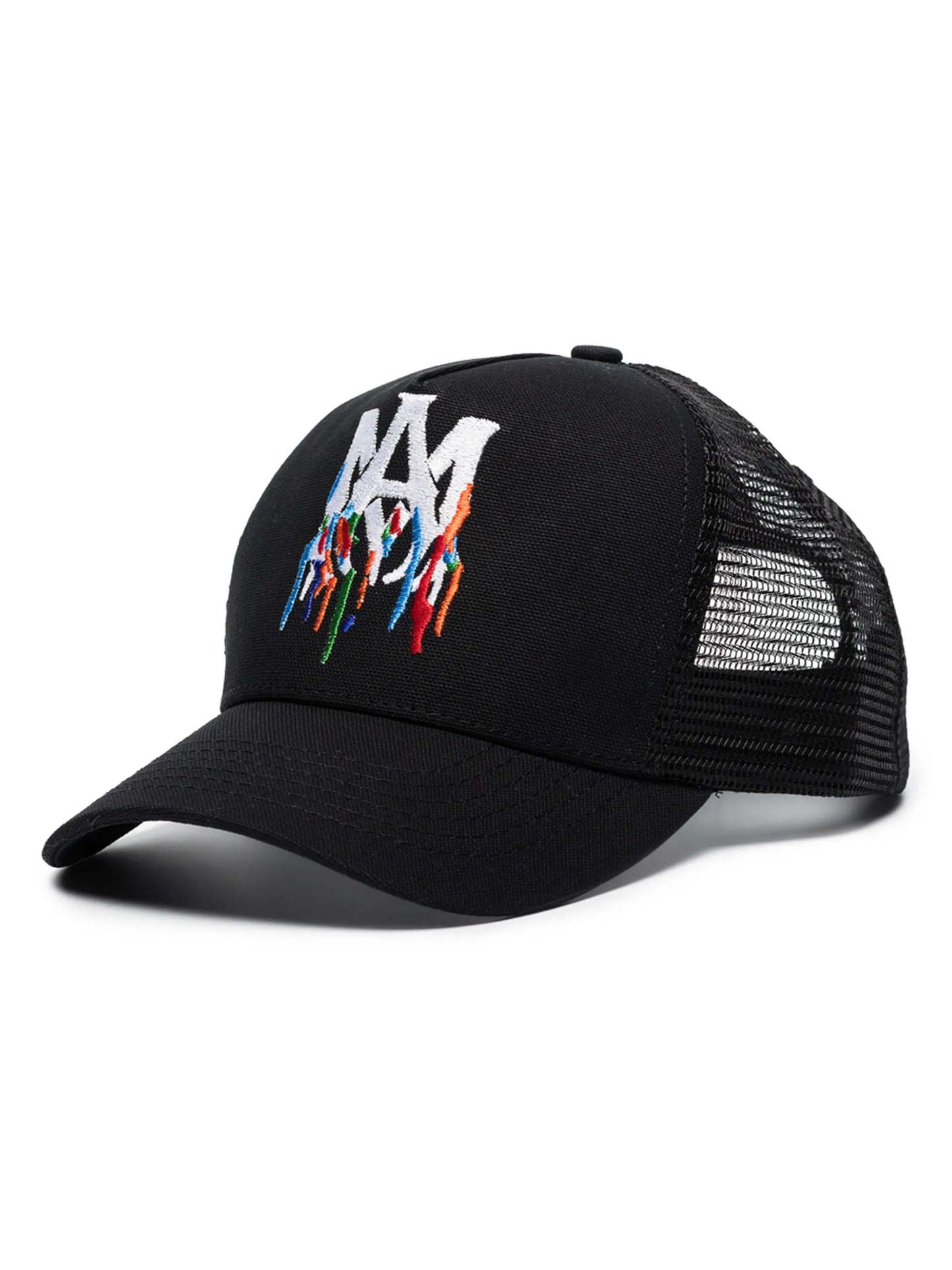 Paint Drip Logo-embroidered cap