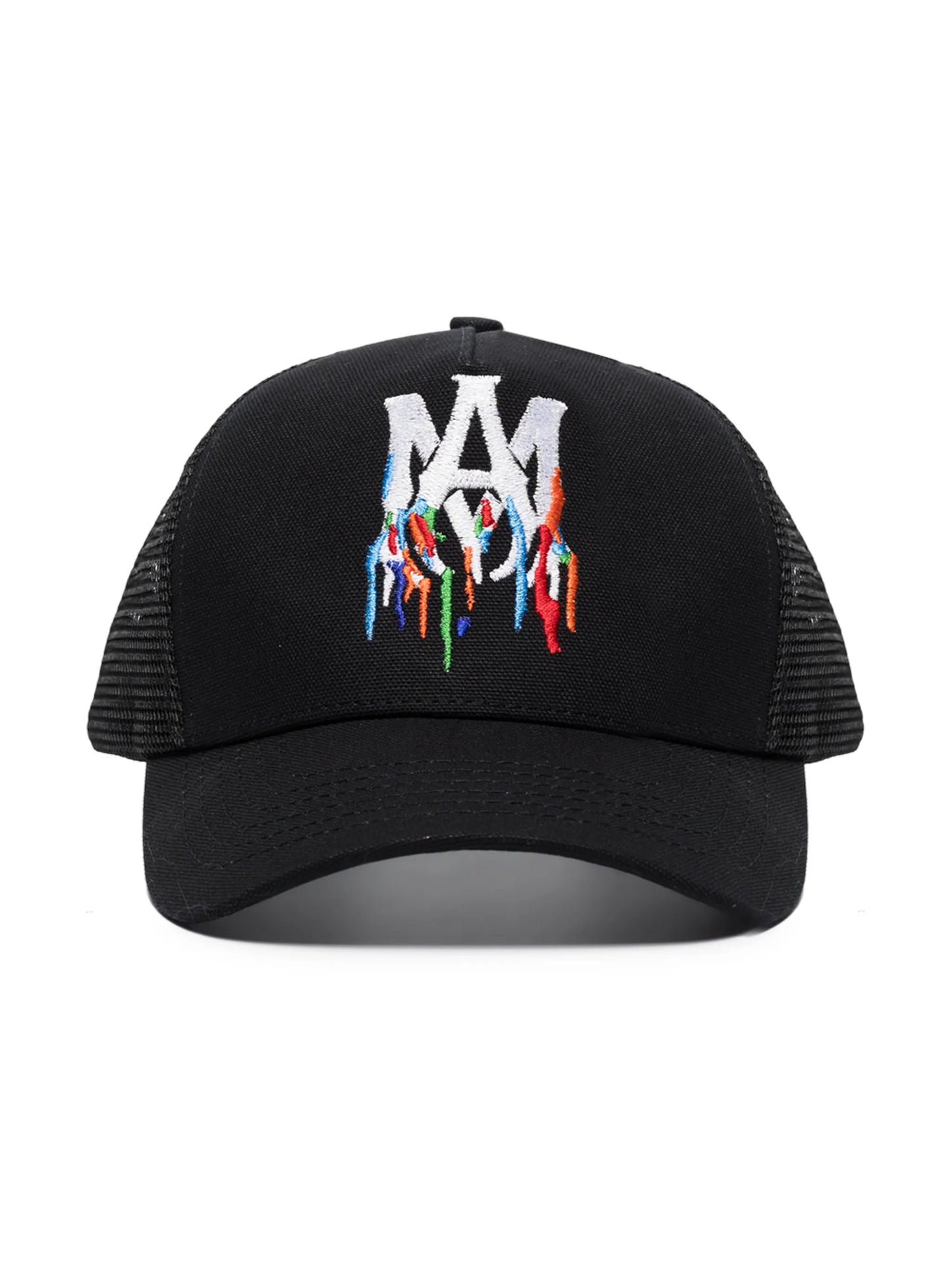 Paint Drip Logo-embroidered cap