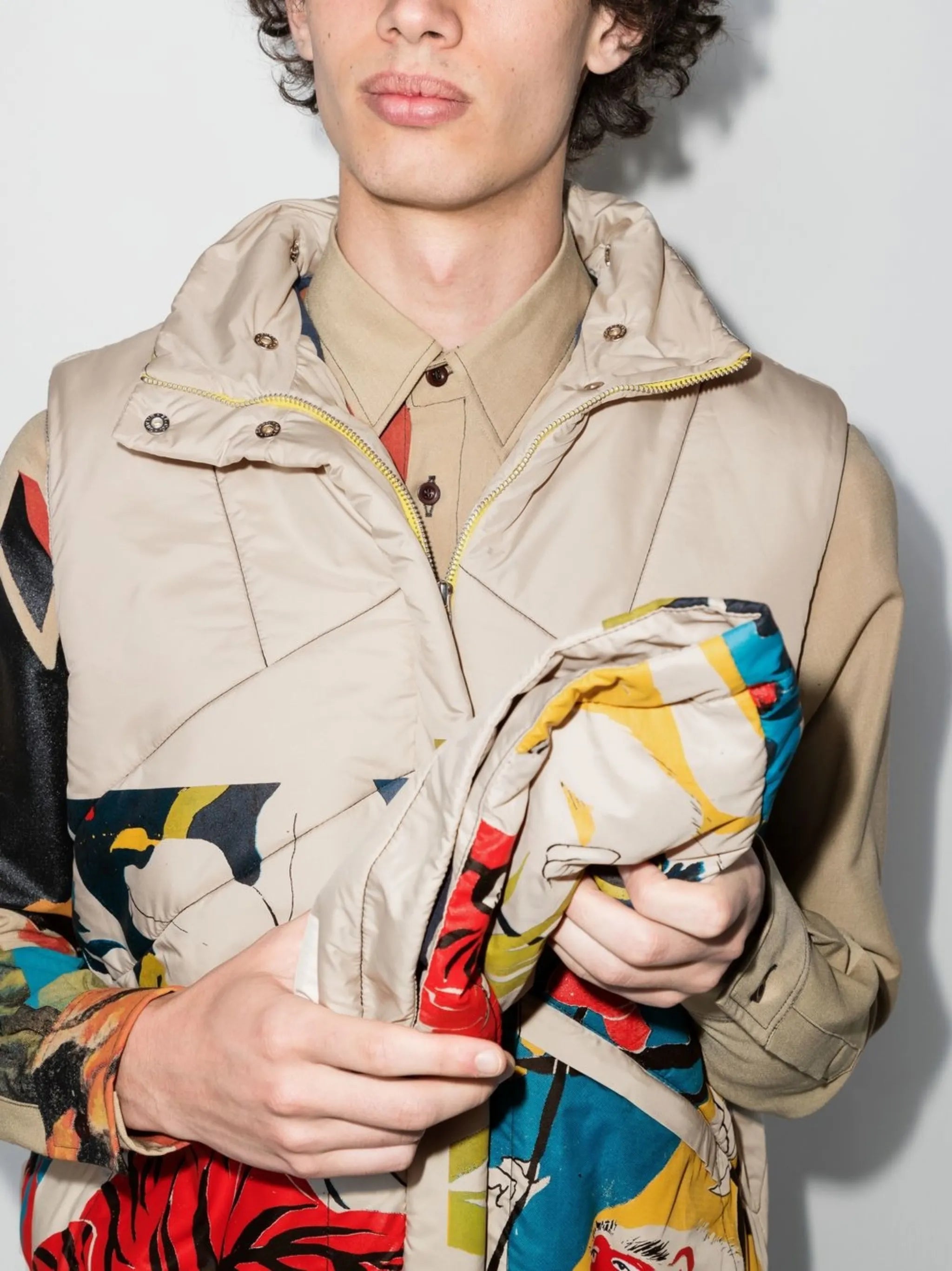 Crying Tiger puffer jacket