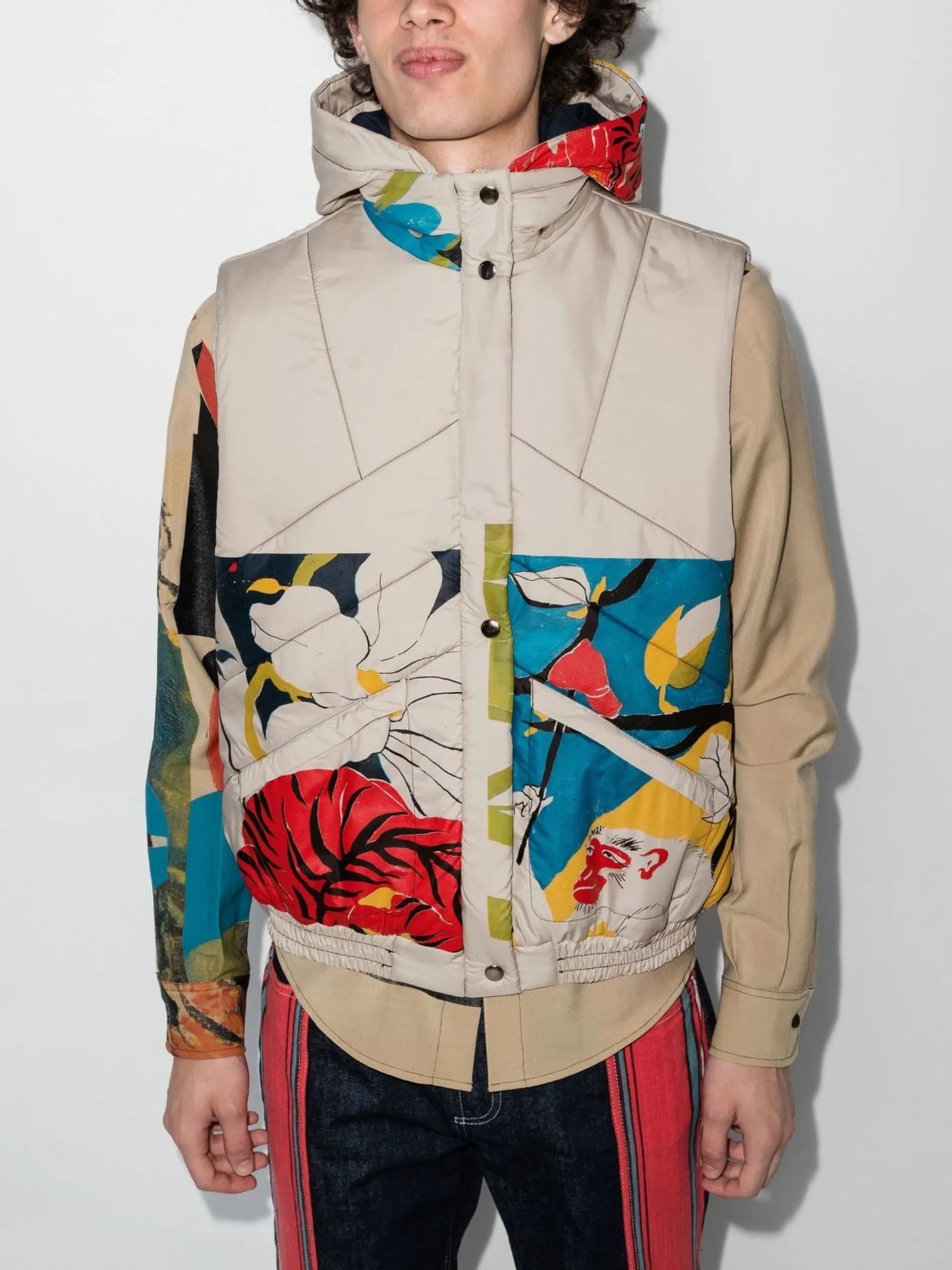 Crying Tiger puffer jacket