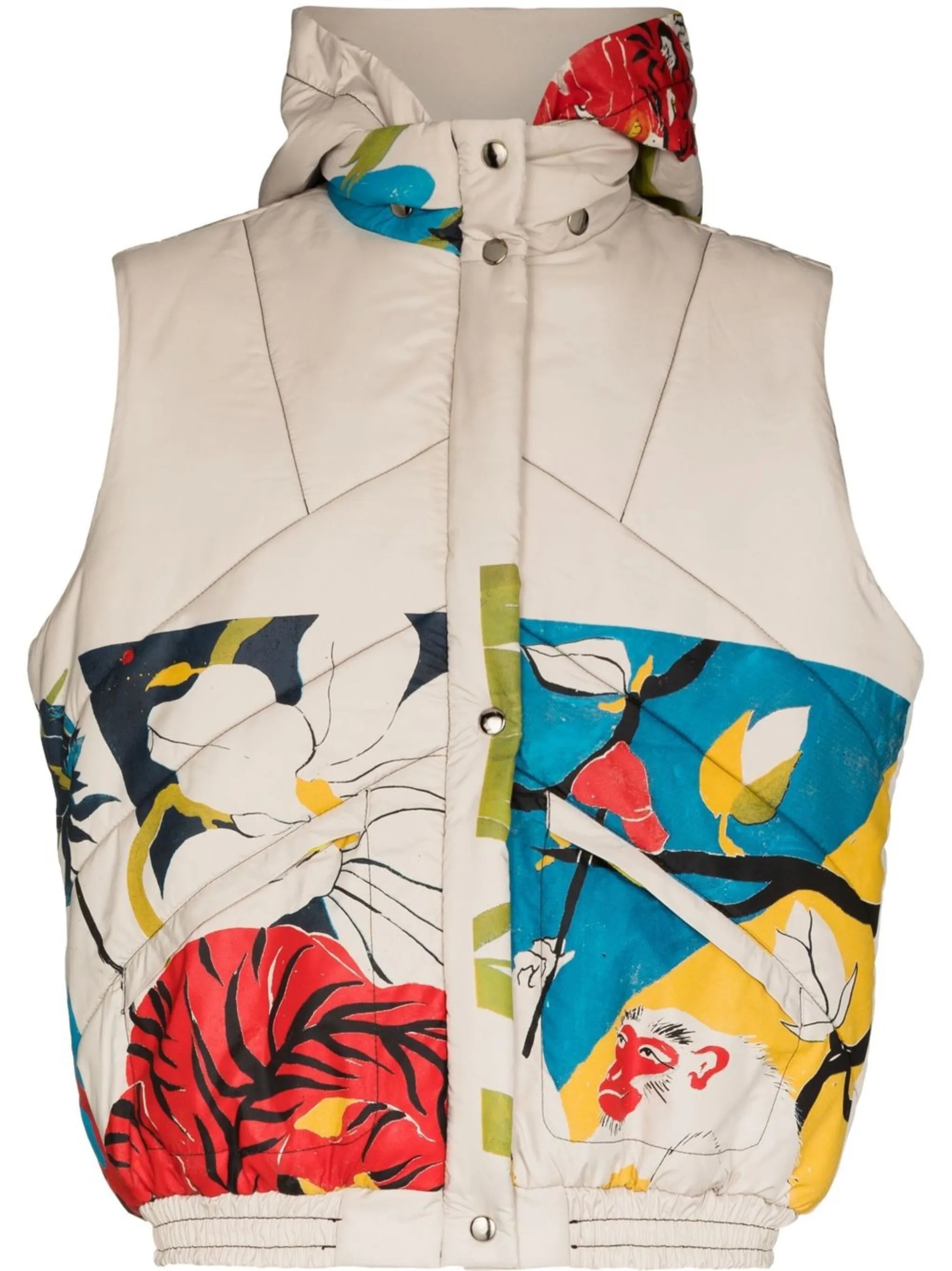 Crying Tiger puffer jacket