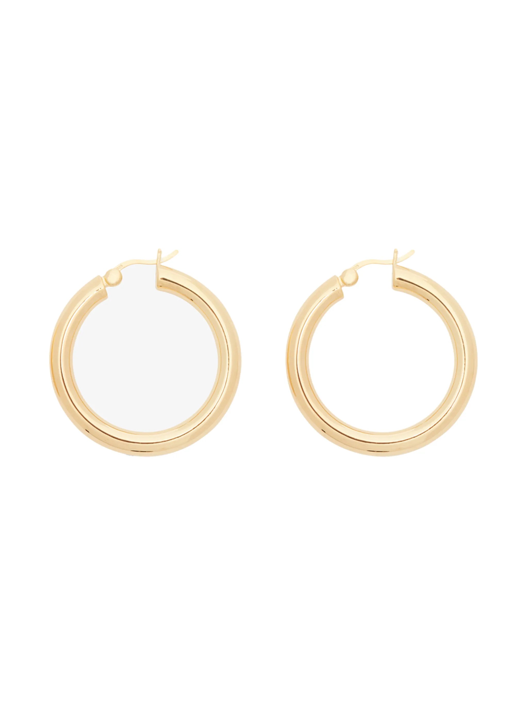 large hoop earrings