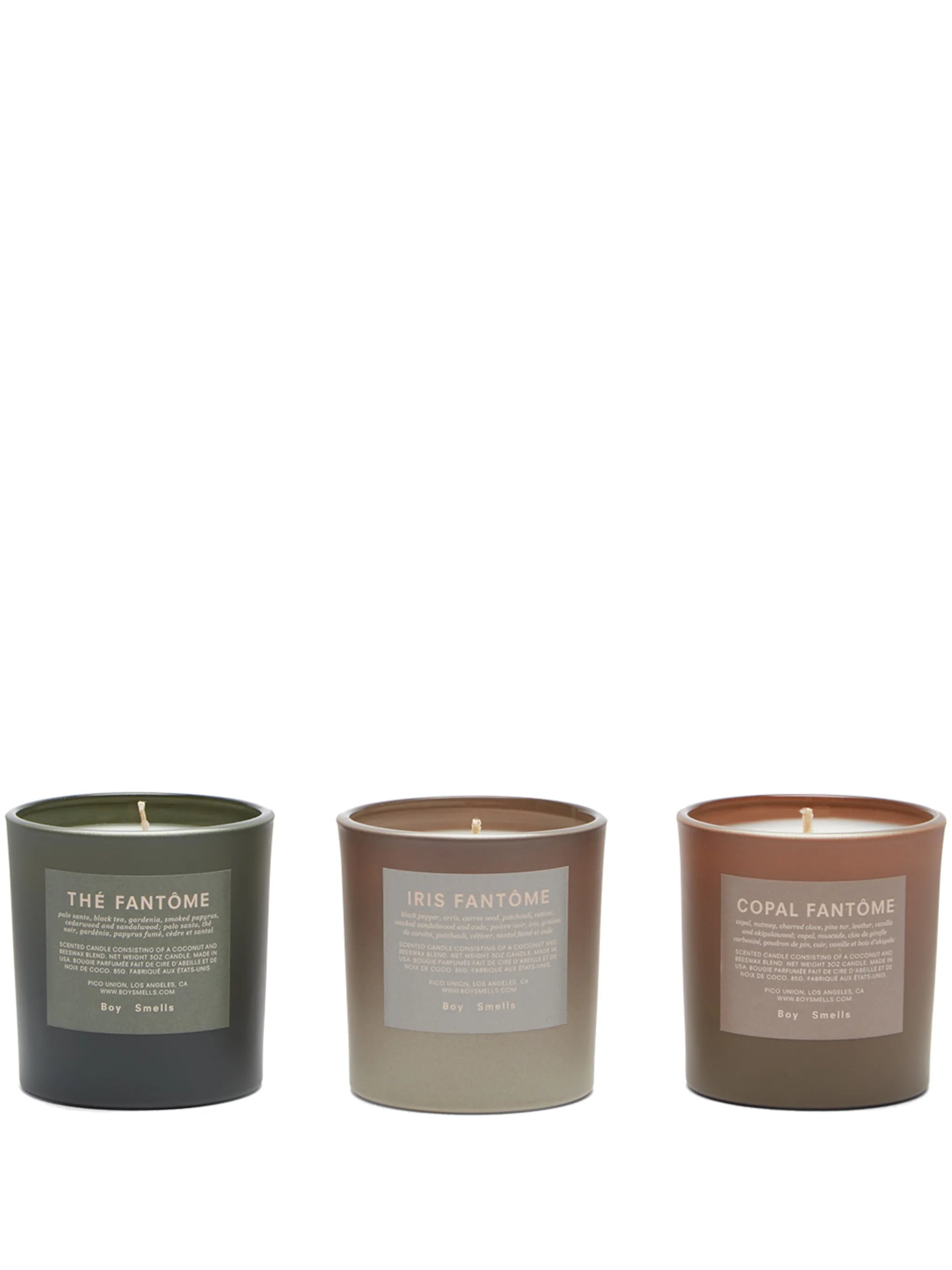 Votive scented candles (set of three)