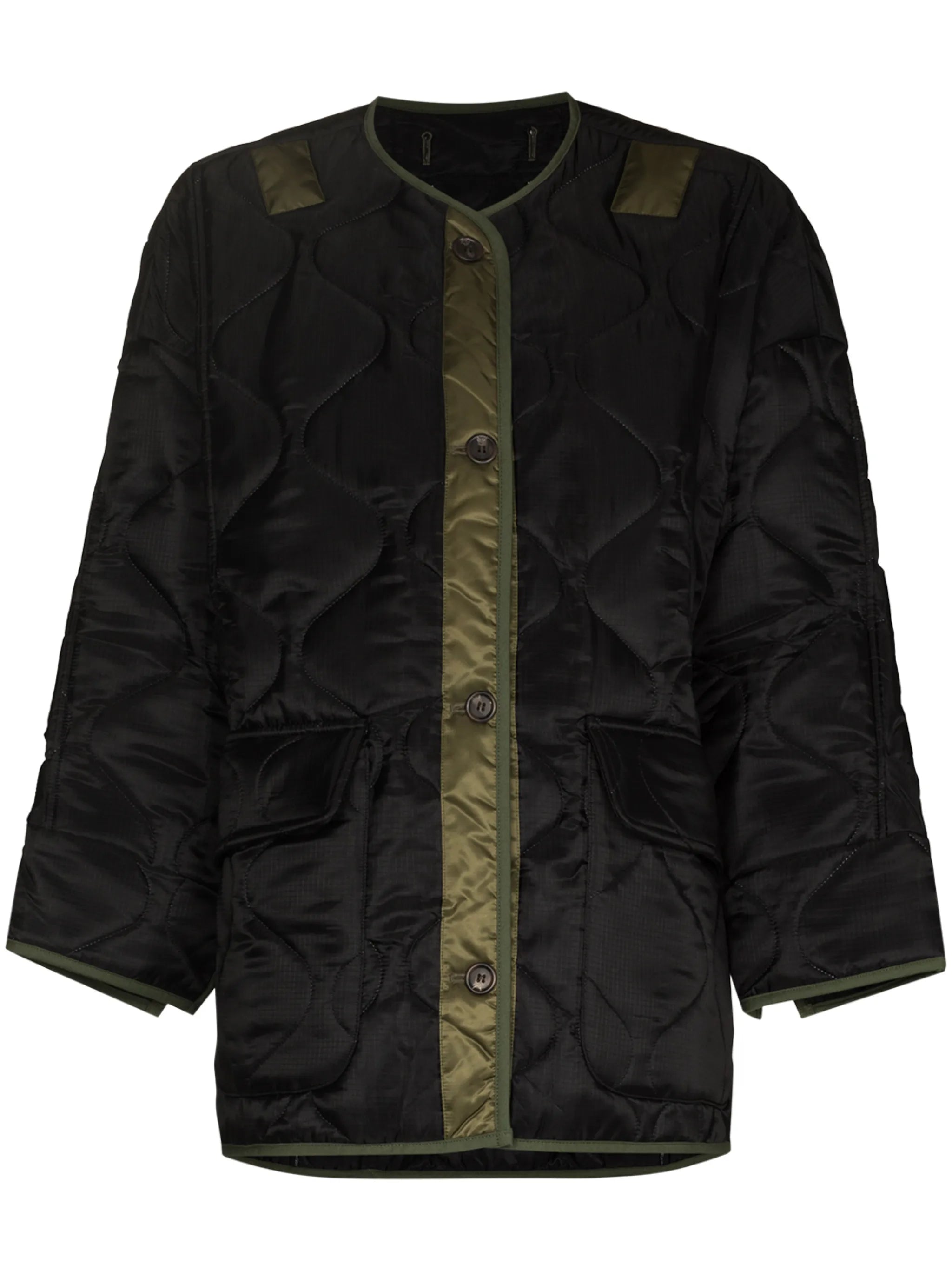 Teddy oversized quilted jacket
