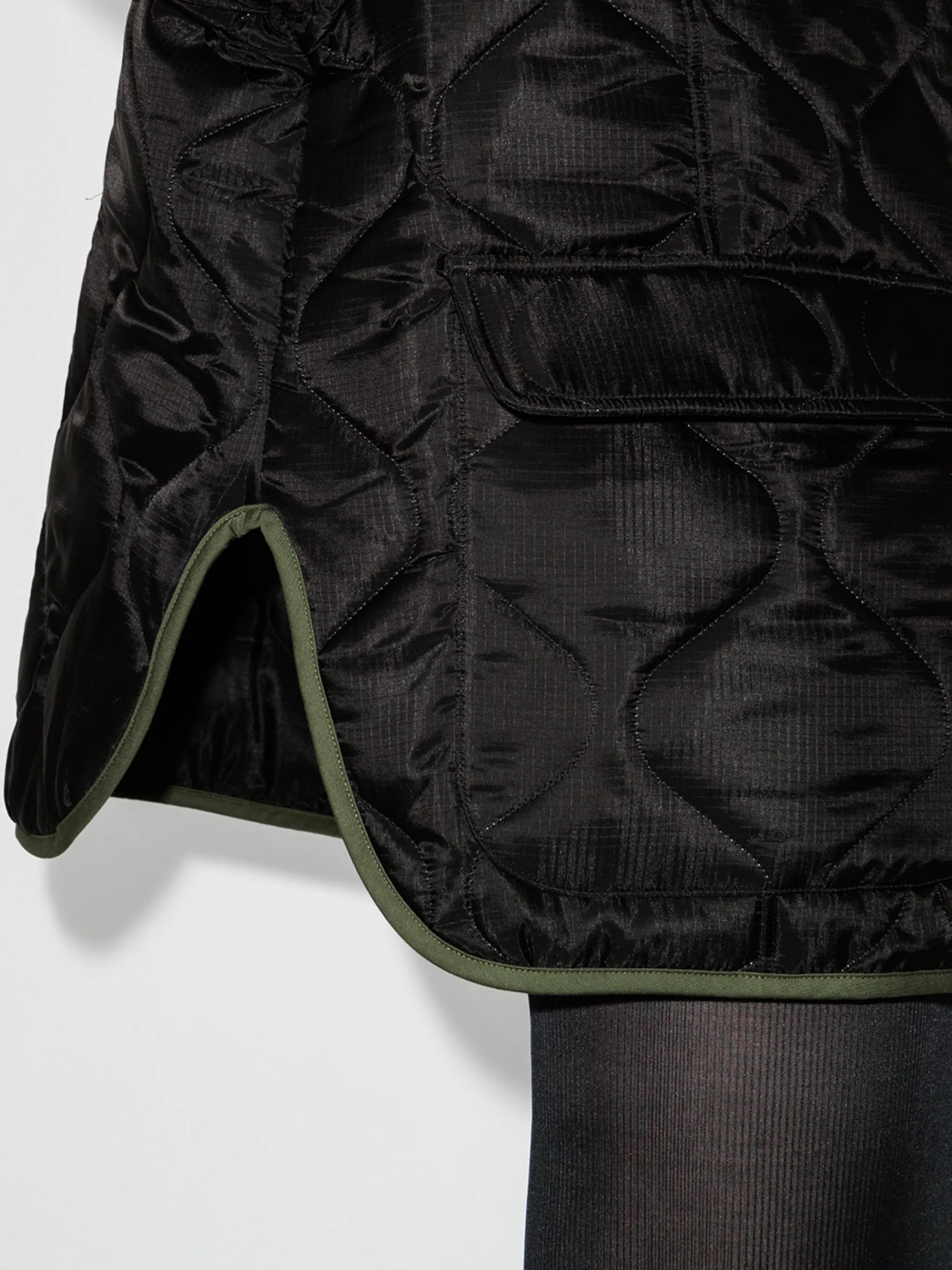 Teddy oversized quilted jacket