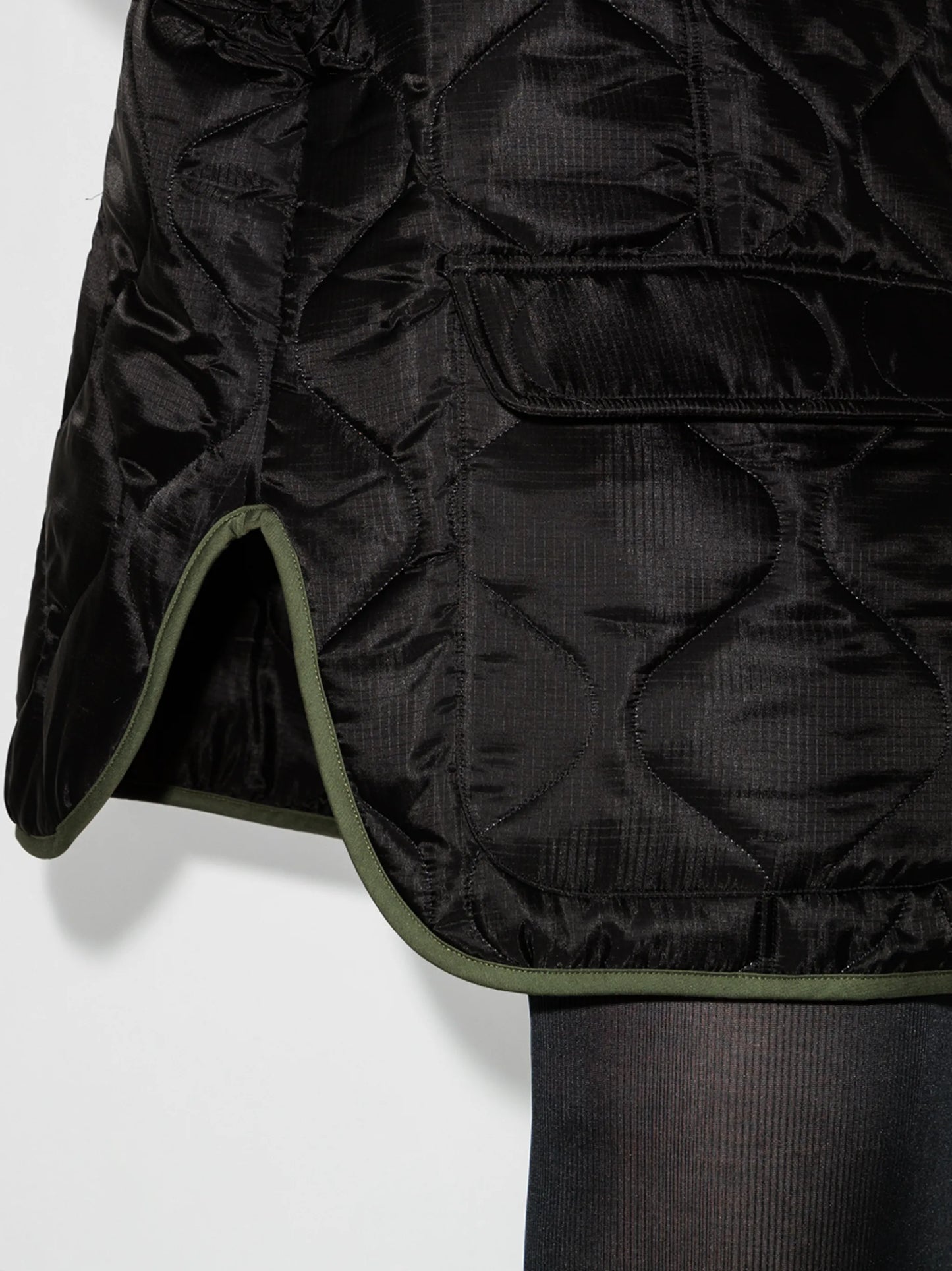 Teddy oversized quilted jacket