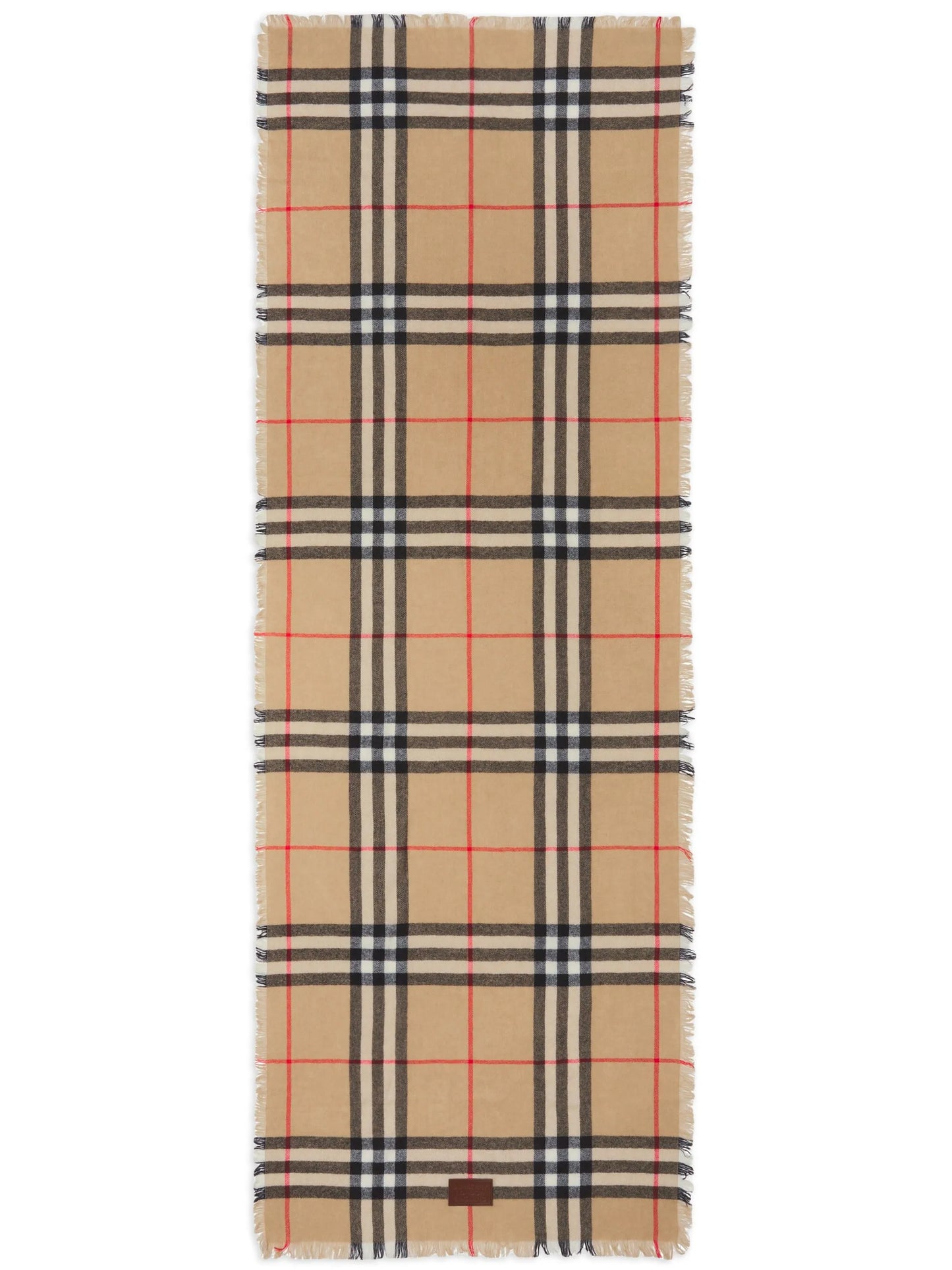 check-pattern scarf
