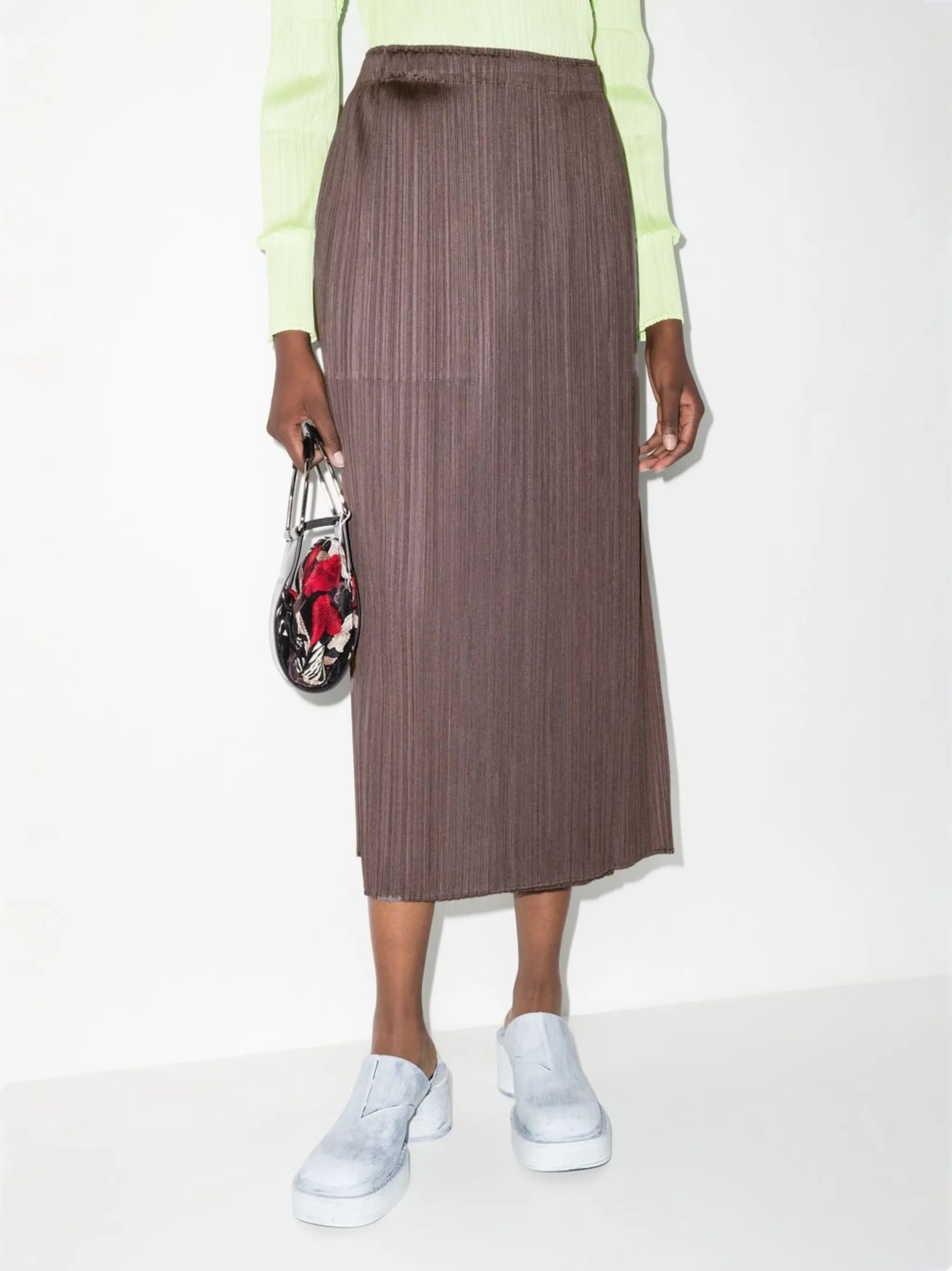 high waist skirt