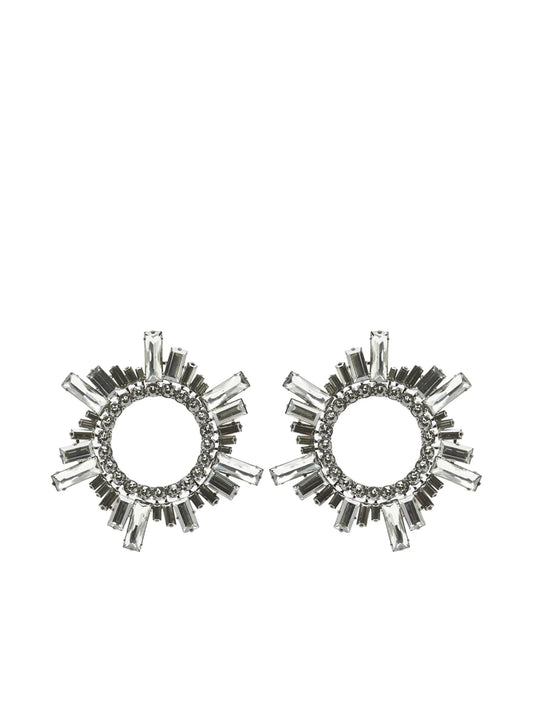 Begum crystal-embellished earrings