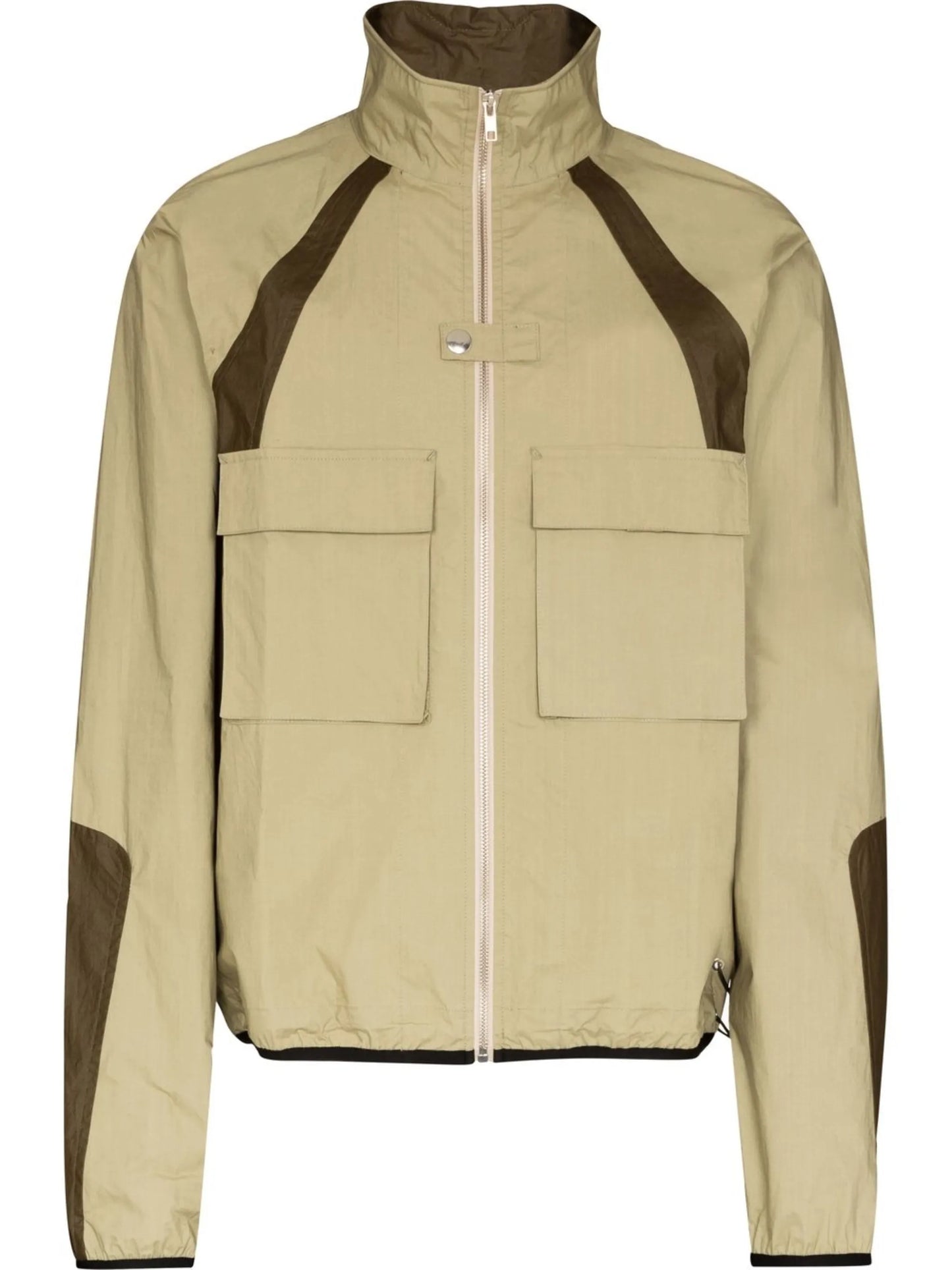 panelled track jacket