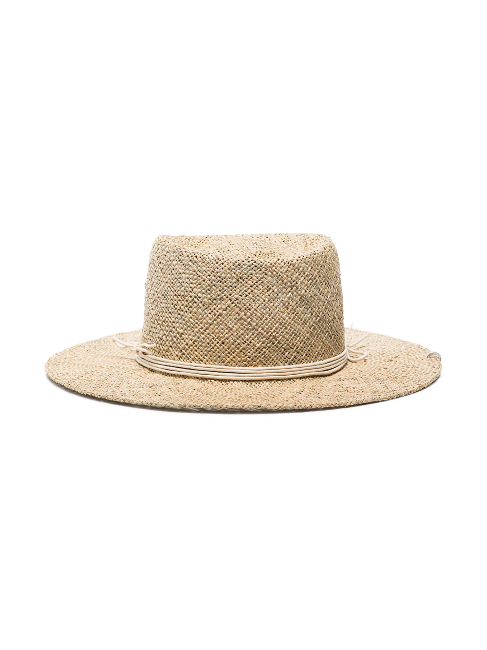 Gambler chain strap sun hat