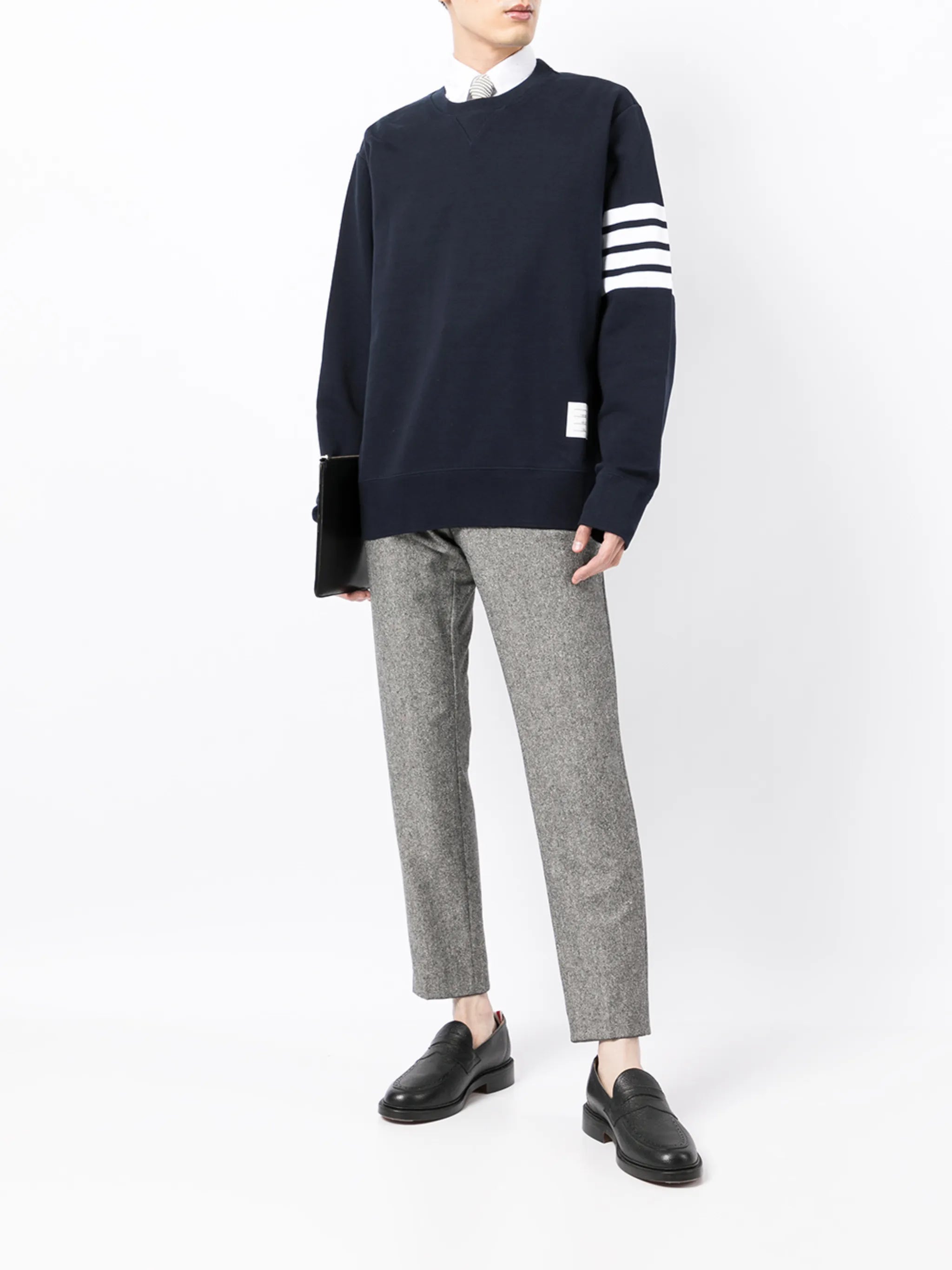 4-Bar stripe sweatshirt