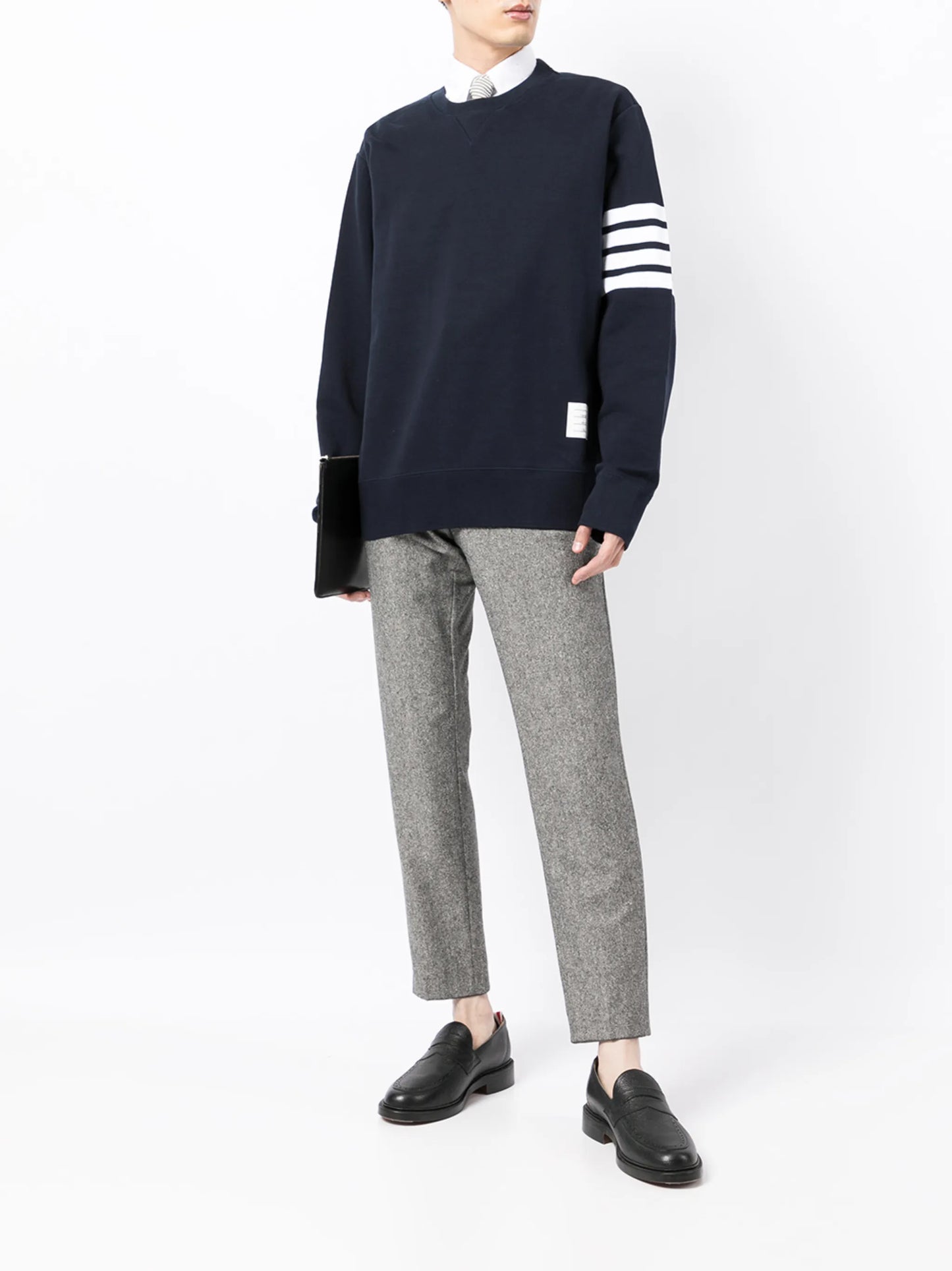 4-Bar stripe sweatshirt