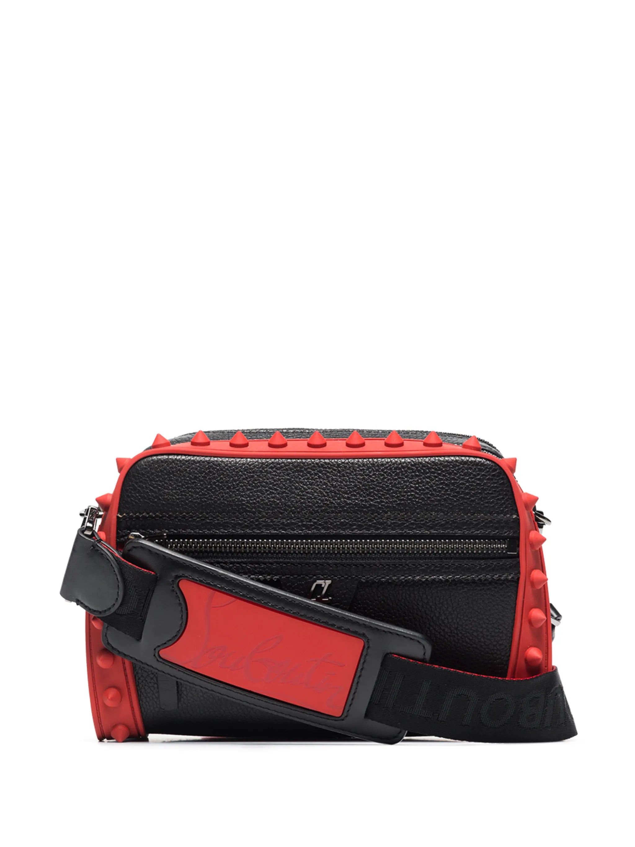 Loubitown leather clutch