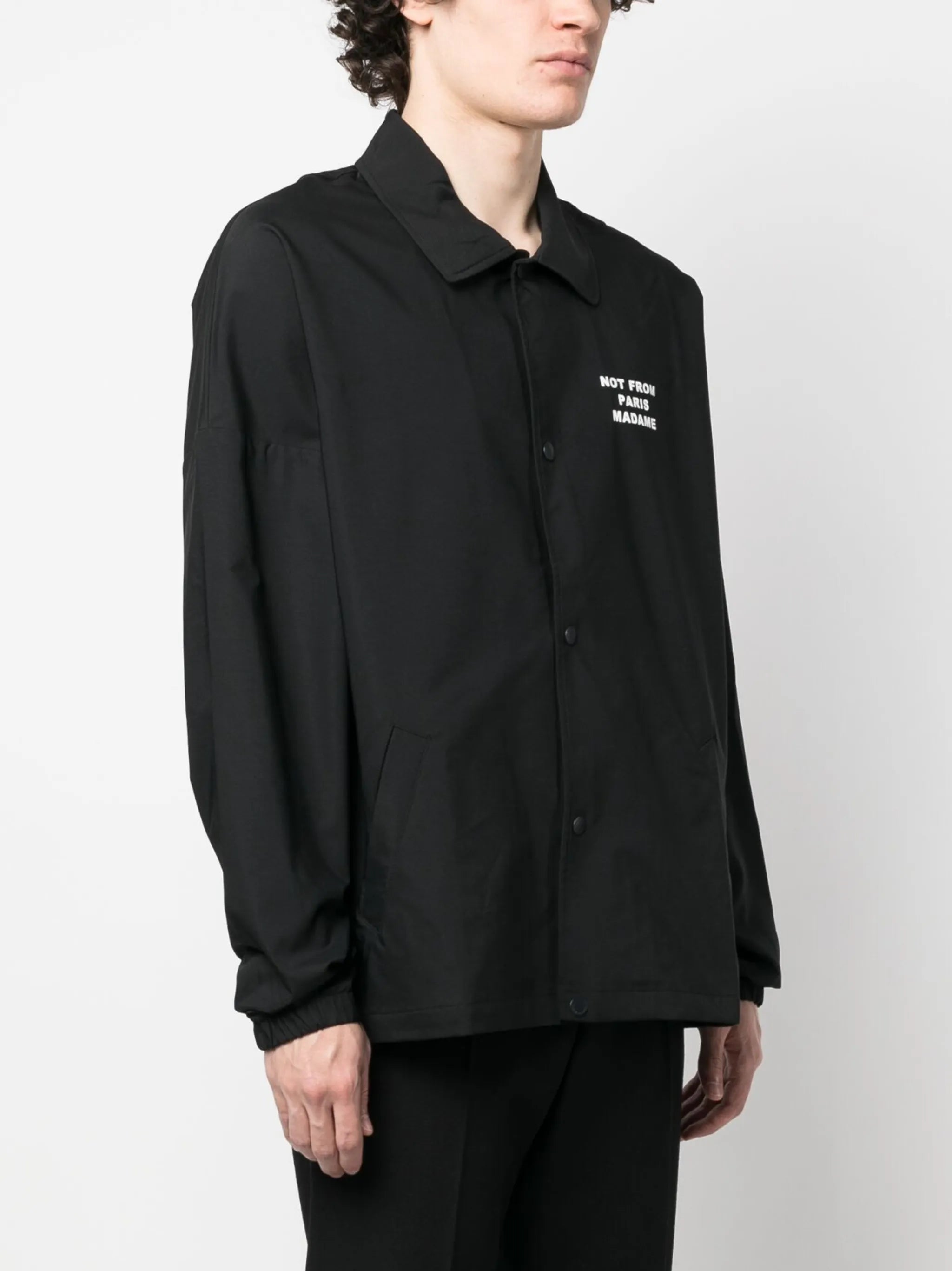 buttoned jacket